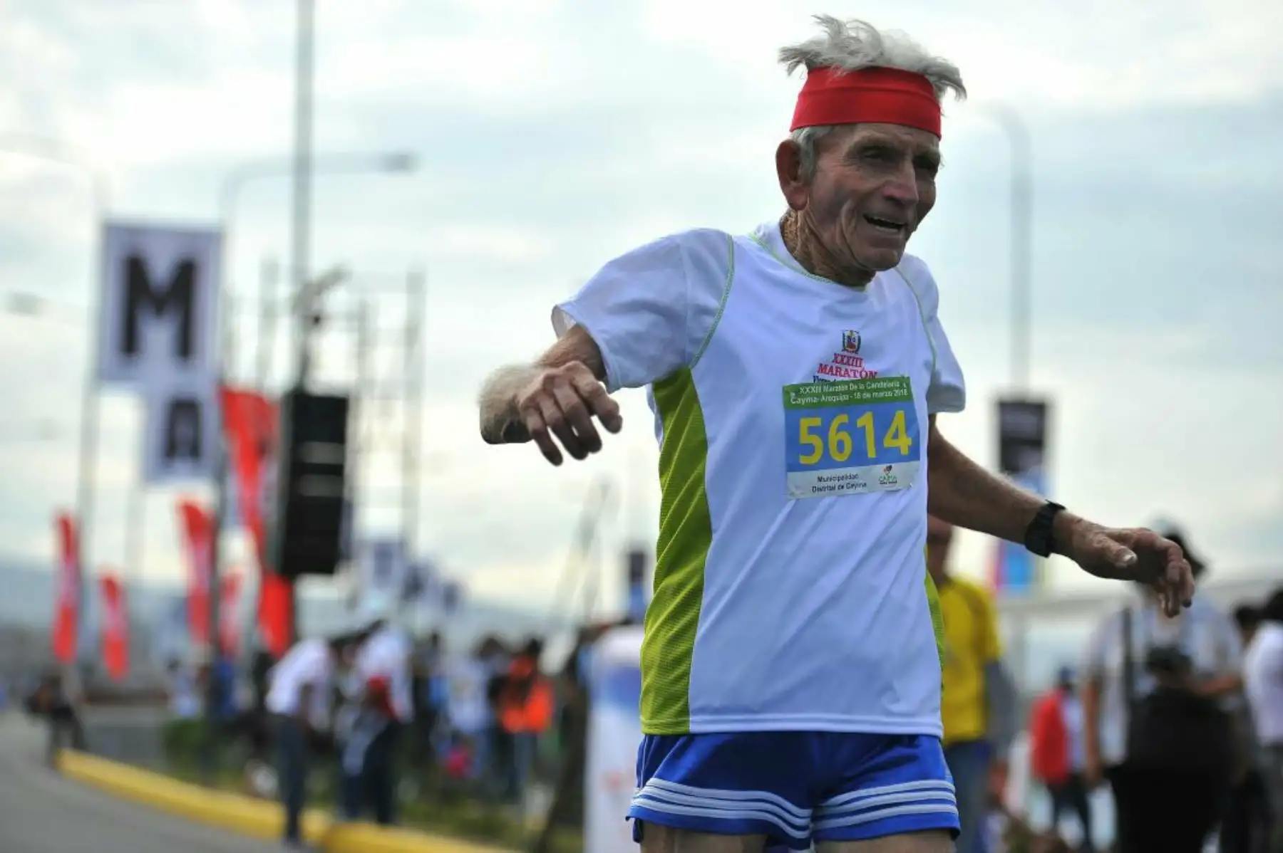 Maratón Internacional "Virgen de la Candelaria 2018",organizada por la Municipalidad de Cayma, en Arequipa. Foto: ANDINA/Cortesia Diego Ramos