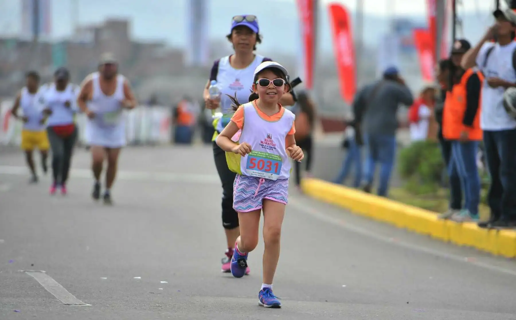 Maratón Internacional "Virgen de la Candelaria 2018",organizada por la Municipalidad de Cayma, en Arequipa. Foto: ANDINA/Cortesia Diego Ramos