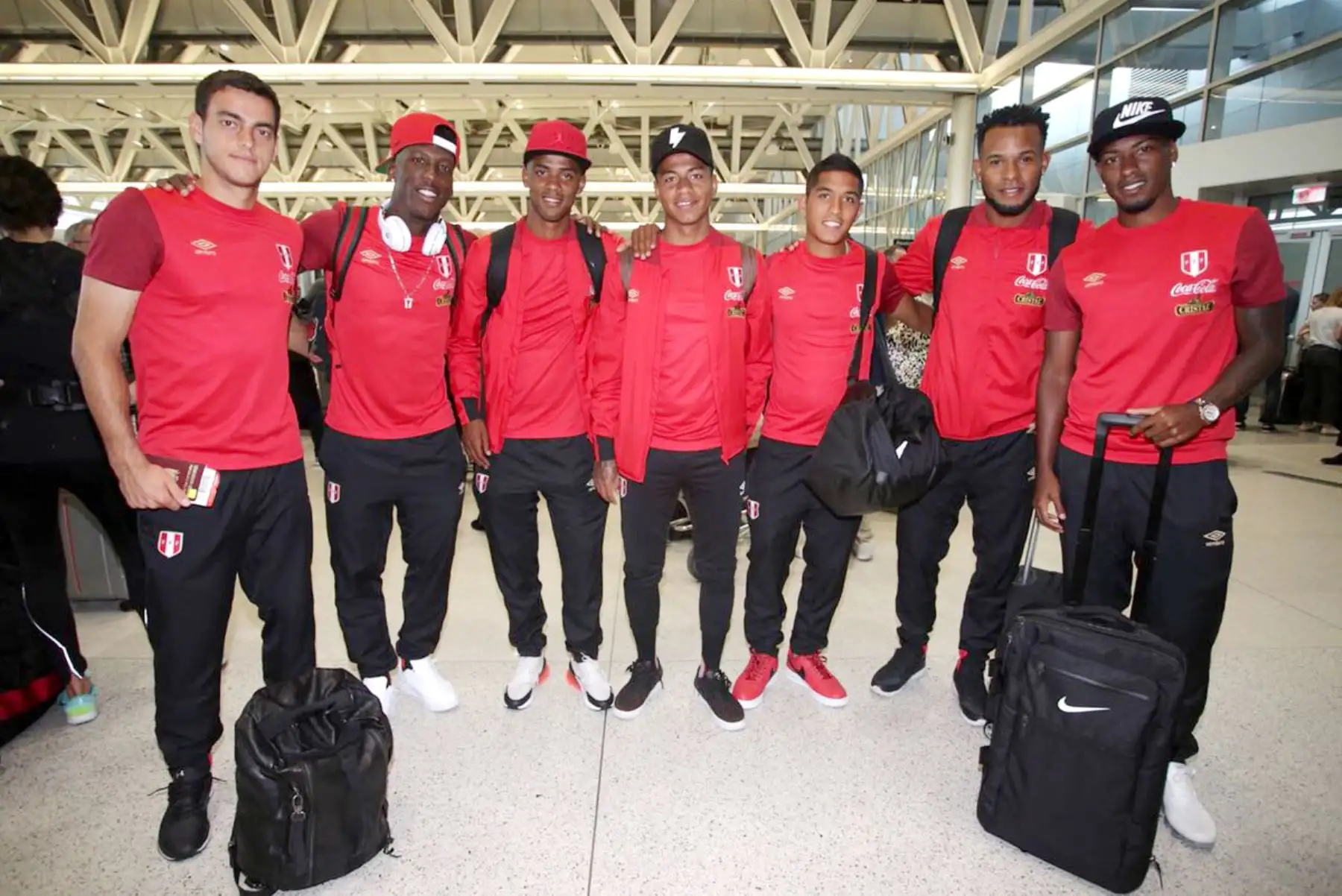 Selección Peruana llega a Miami para su partido con Croacia. Foto: Cortesía