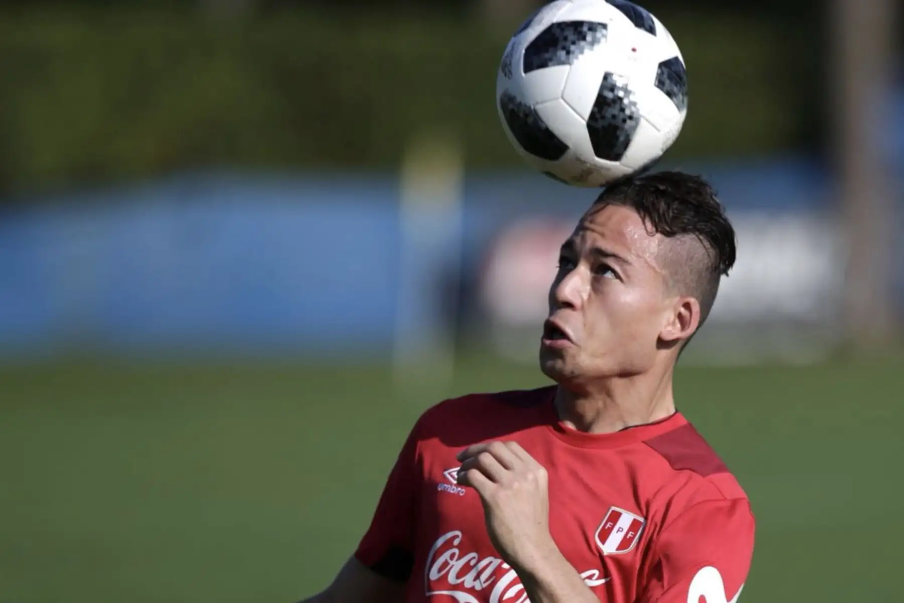 Selección peruana realiza su primer entrenamiento en Miami.Foto:ANDINA/Twiter FPF