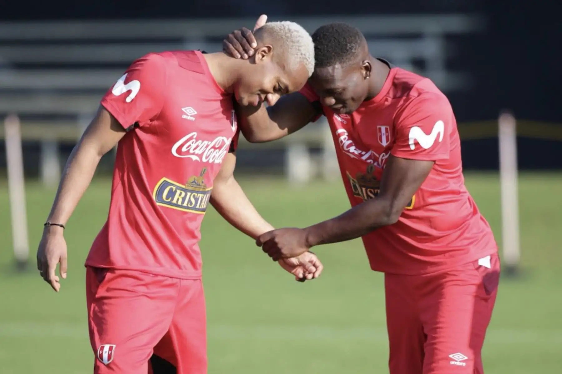 Selección peruana realiza su primer entrenamiento en Miami.Foto:ANDINA/Twiter FPF