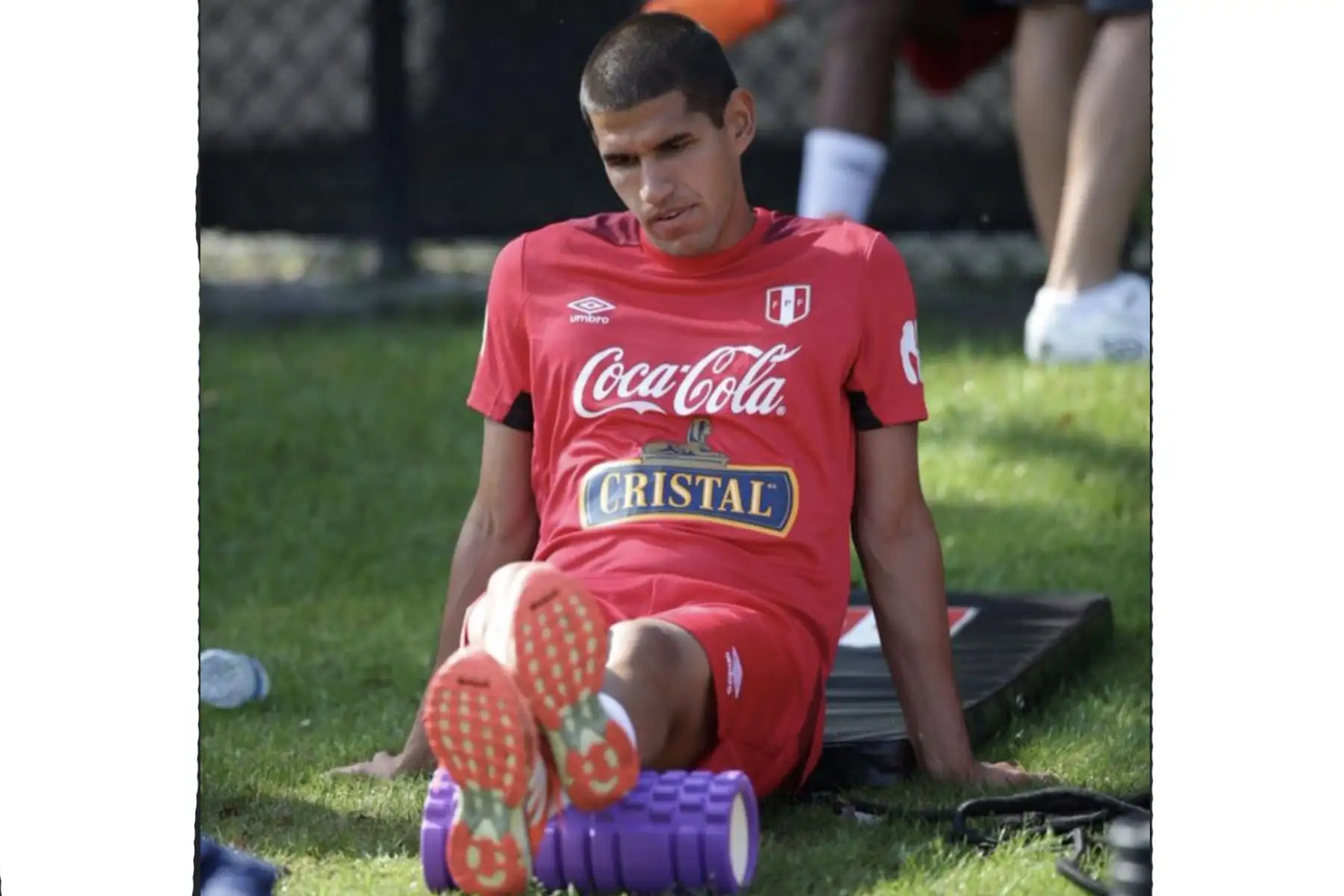 Selección peruana realiza su primer entrenamiento en Miami.Foto:ANDINA/Twiter FPF