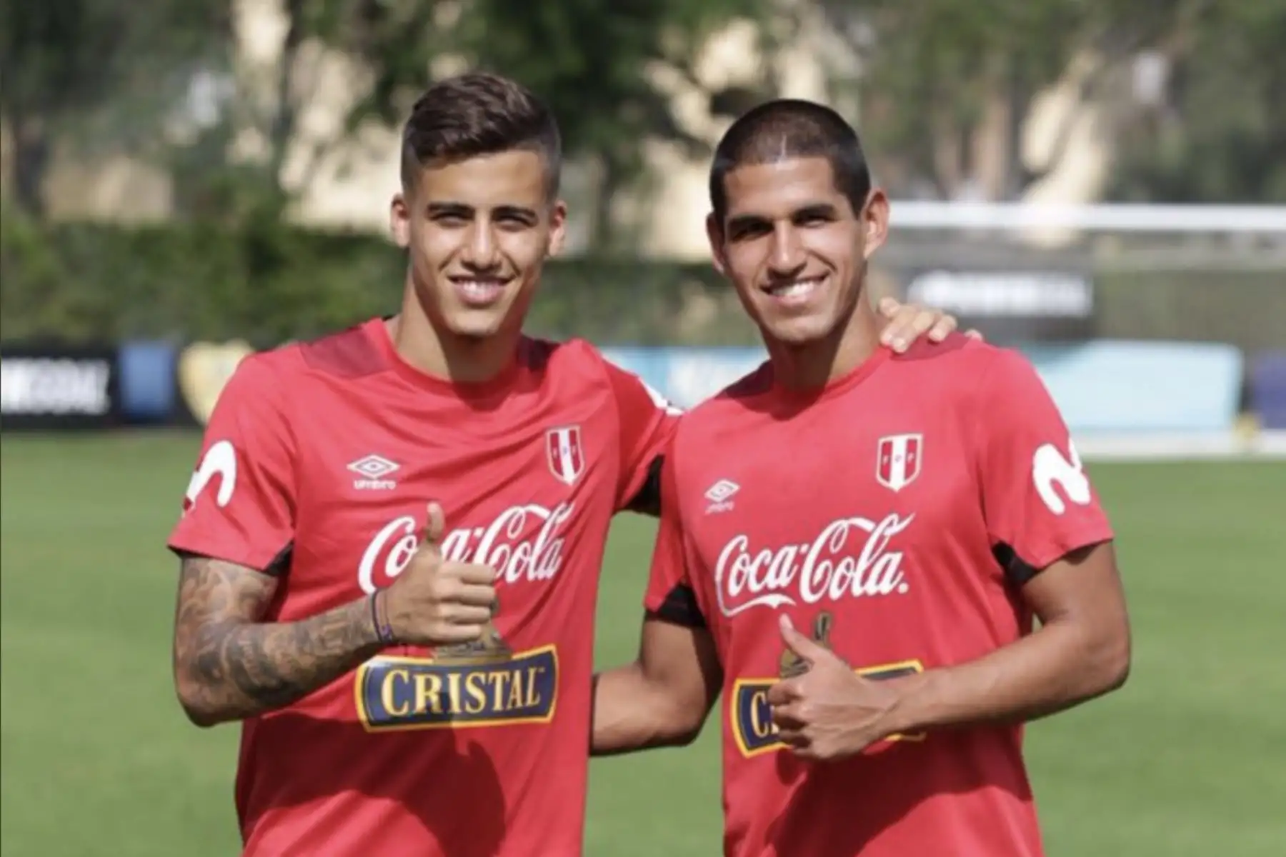 Selección peruana realiza su primer entrenamiento en Miami.Foto:ANDINA/Twiter FPF