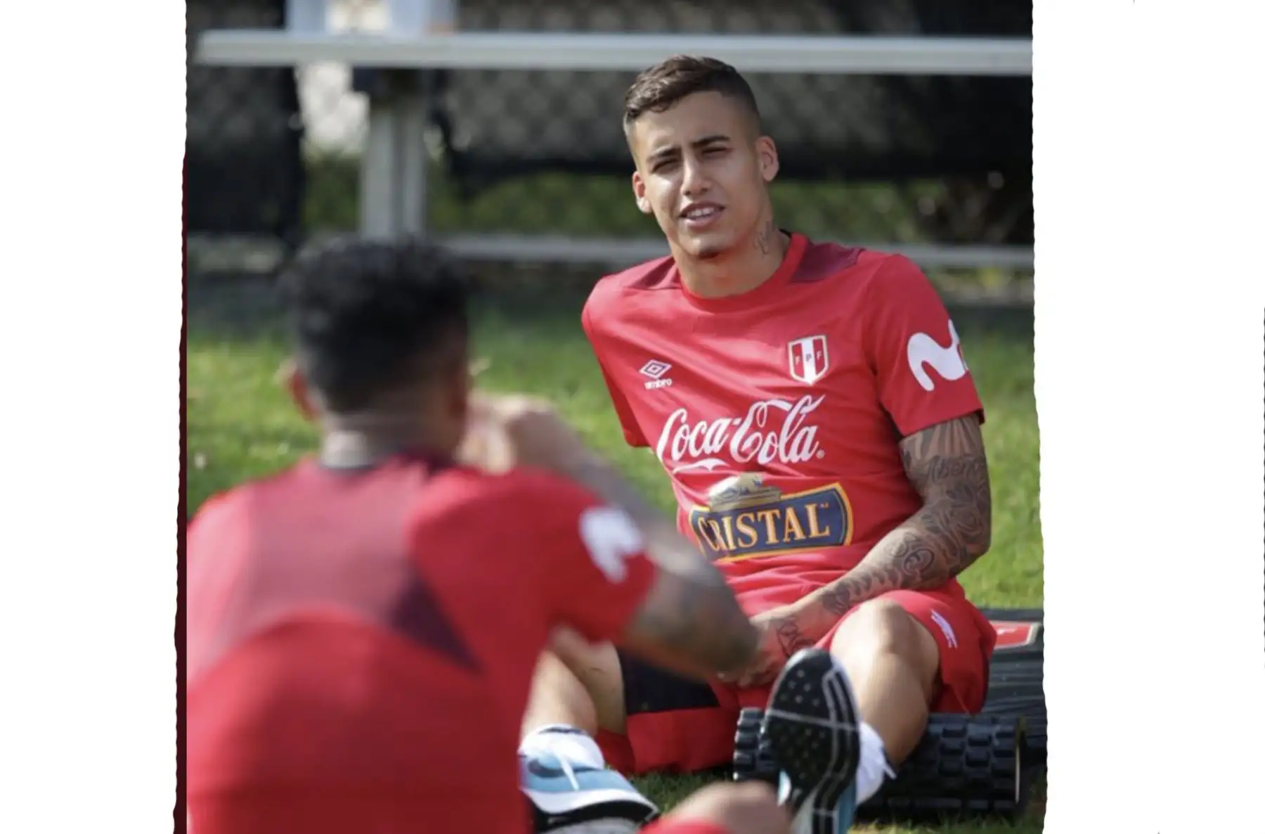 Selección peruana realiza su primer entrenamiento en Miami.Foto:ANDINA/Twiter FPF