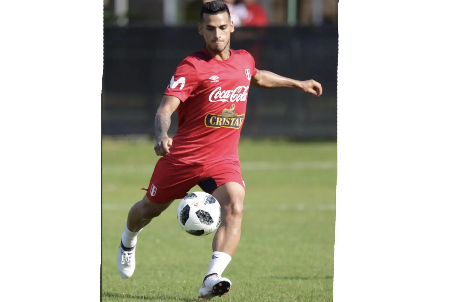 Selección peruana realiza su primer entrenamiento en Miami.Foto:ANDINA/Twiter FPF