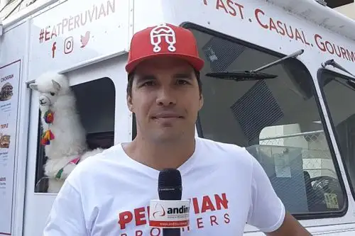 El food truck Peruvian Brothers fue representante de la delegación peruana en la Casa Perú en Austin, Texas. Foto: Andina
