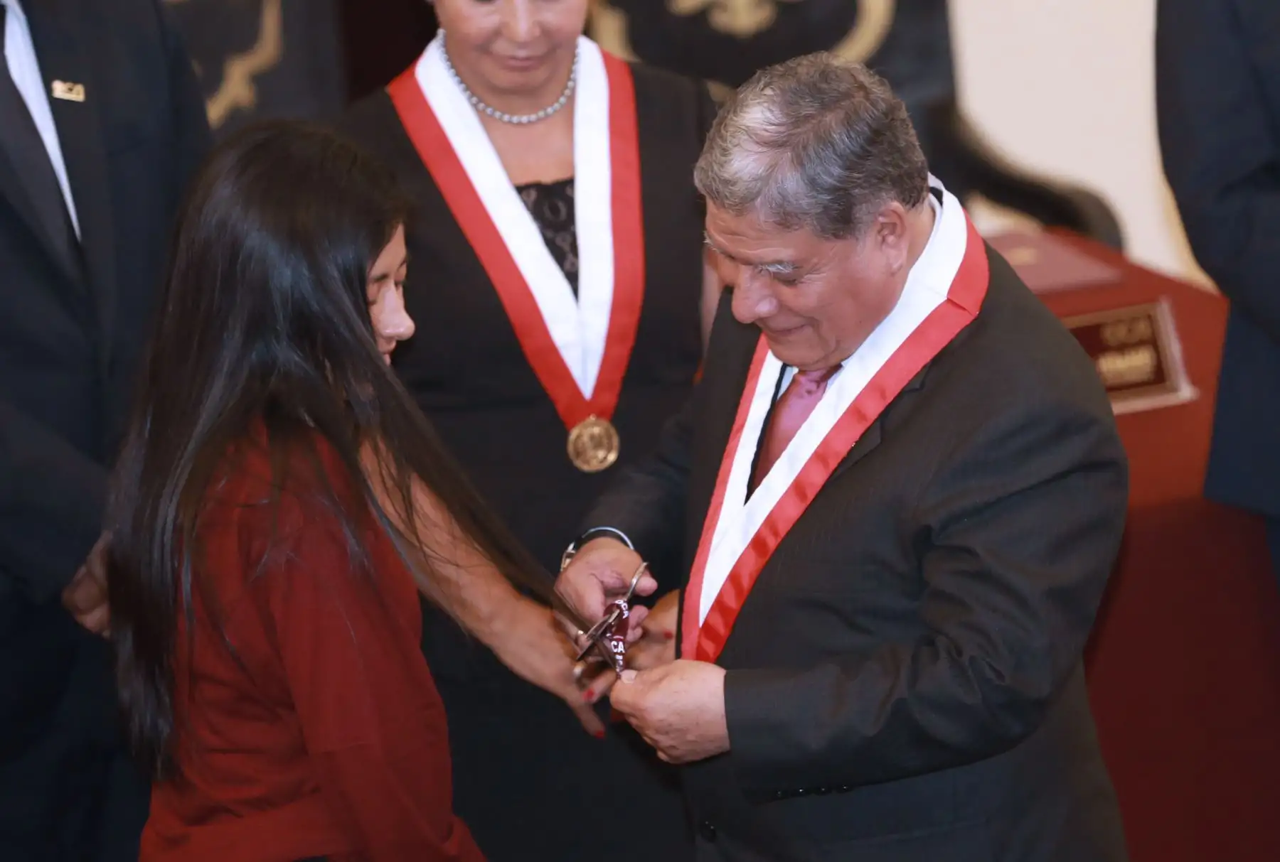 Primer   puesto a Medicina Humana . Dhayana Angela  Tenorio Salazar, Universidad Mayor de San Marcos  Foto: ANDINA/Norman Córdova