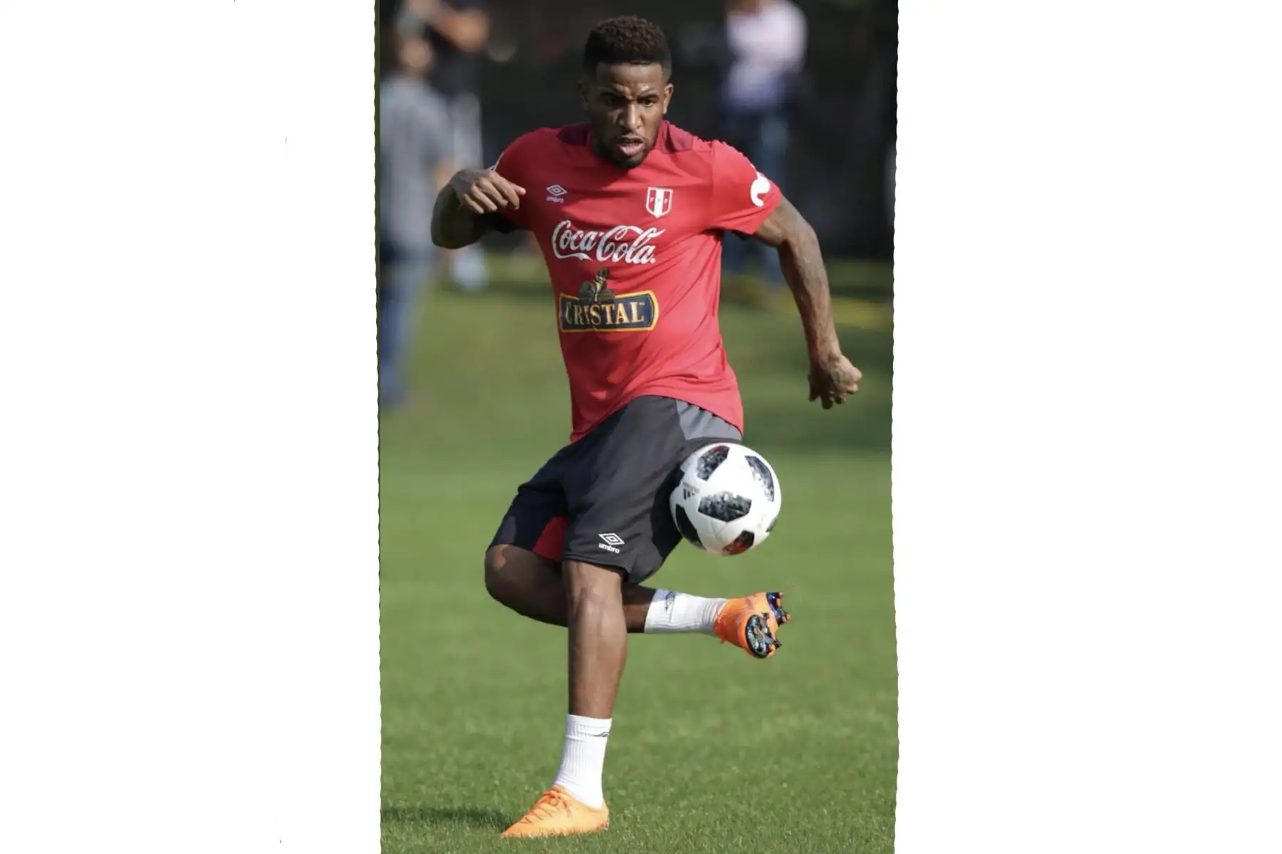 La selección peruana realizó su segundo entrenamiento en Fort Lauderdale, Miami, bajo las órdenes del técnico Ricardo Gareca. Foto: ANDINA/Twiter FPF.