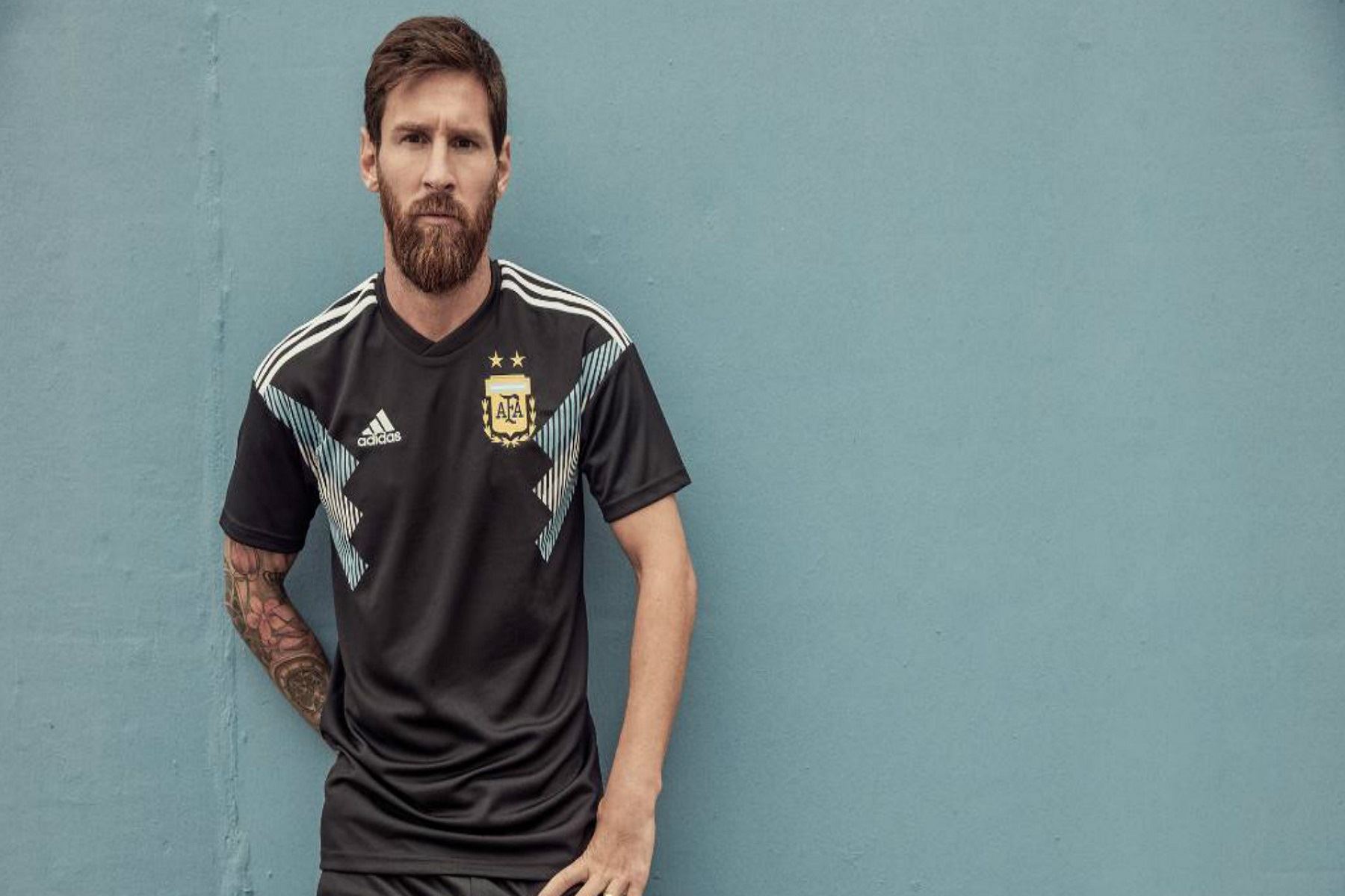 Argentina utilizará el color negro en sus camisetas alternas