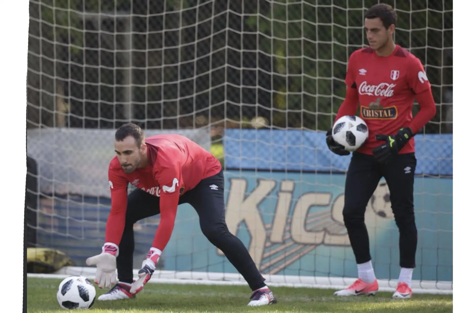La selección peruana realizó su segundo entrenamiento en Fort Lauderdale, Miami, bajo las órdenes del técnico Ricardo Gareca. Foto: ANDINA/Twiter FPF.