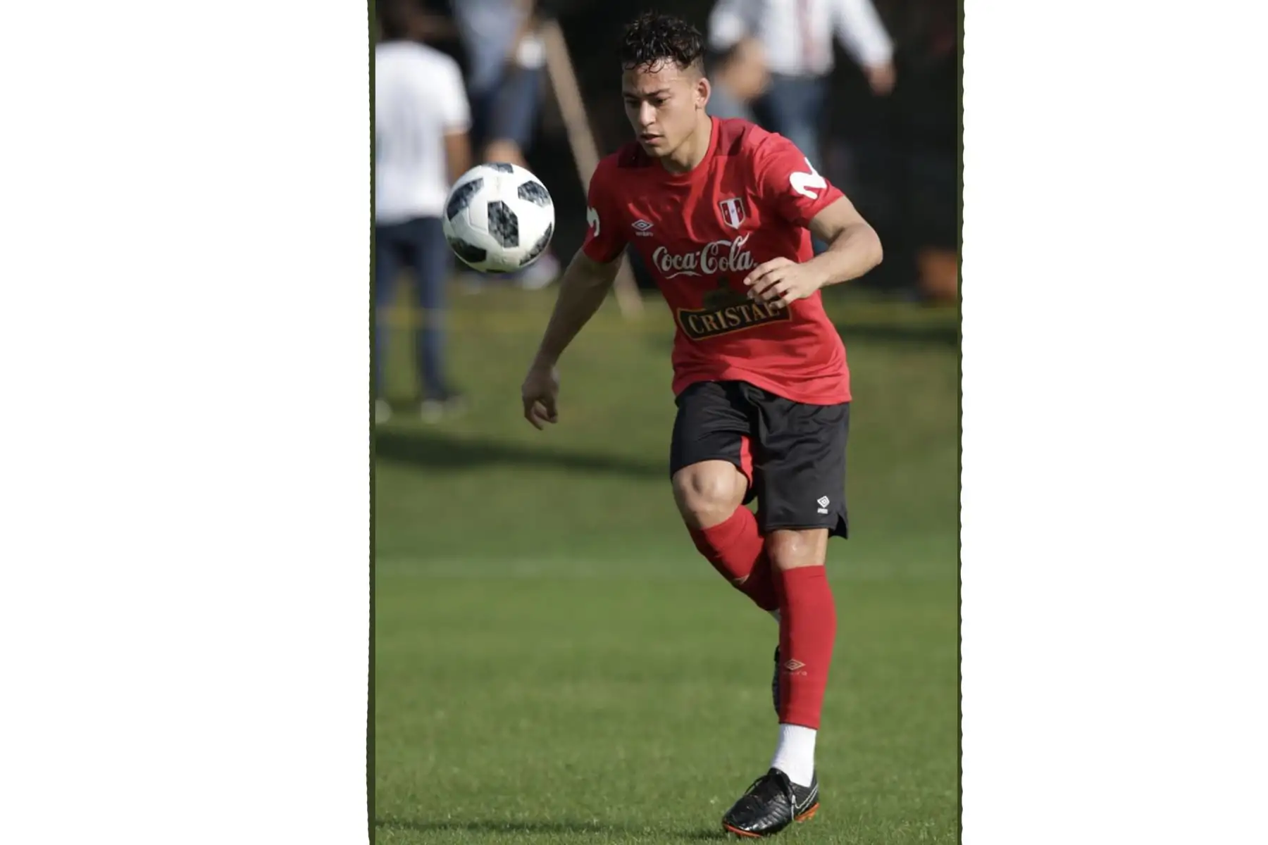 La selección peruana realizó su segundo entrenamiento en Fort Lauderdale, Miami, bajo las órdenes del técnico Ricardo Gareca. Foto: ANDINA/Twiter FPF.