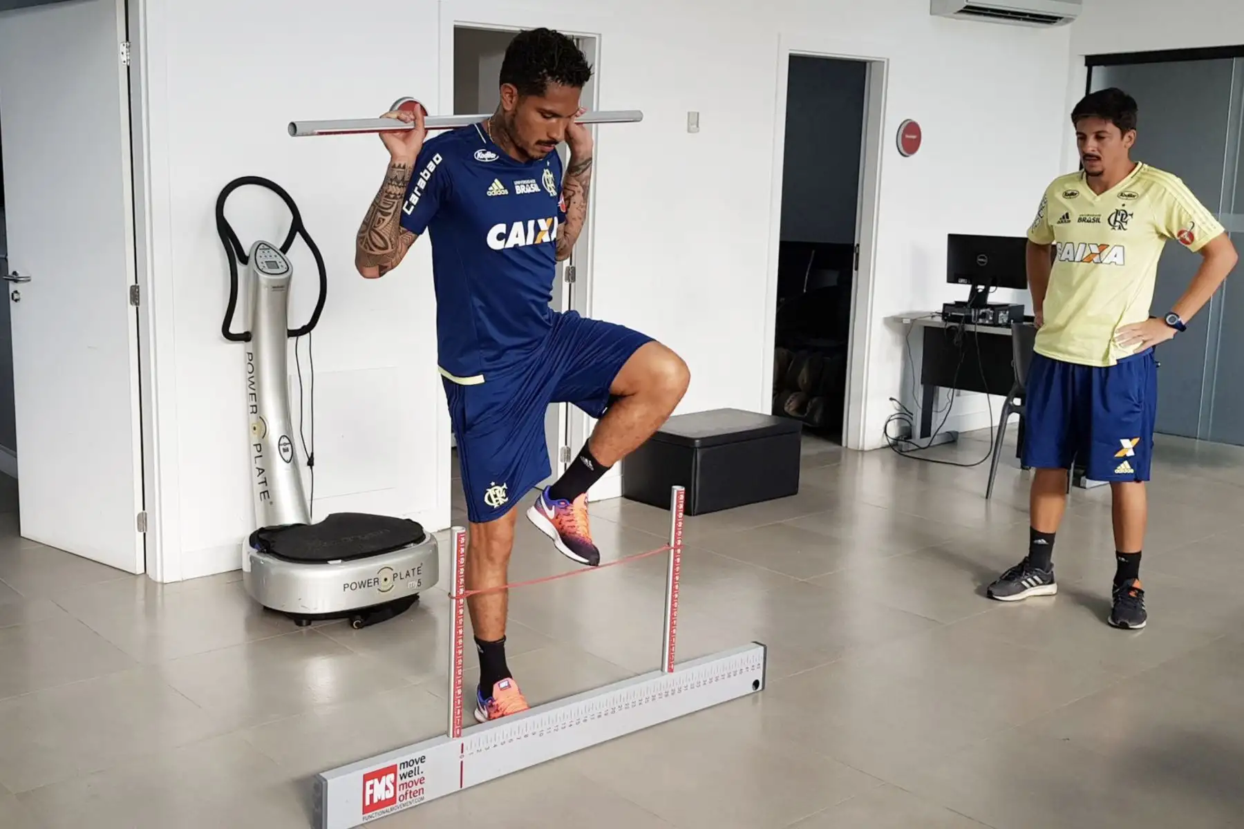 Paolo Guerrero se reintegró a los entrenamientos del Flamengo .Foto:ANDINA/Twiter Flamengo