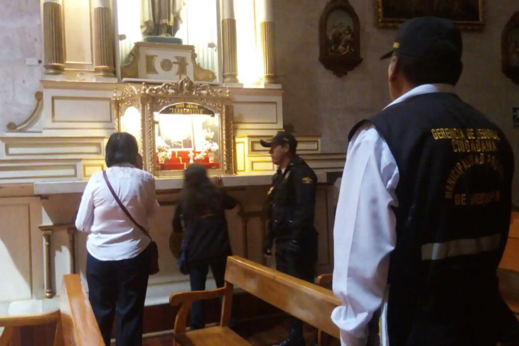 Fiscales inspeccionarán 15 templos de Arequipa por festividades de Semana Santa. ANDINA