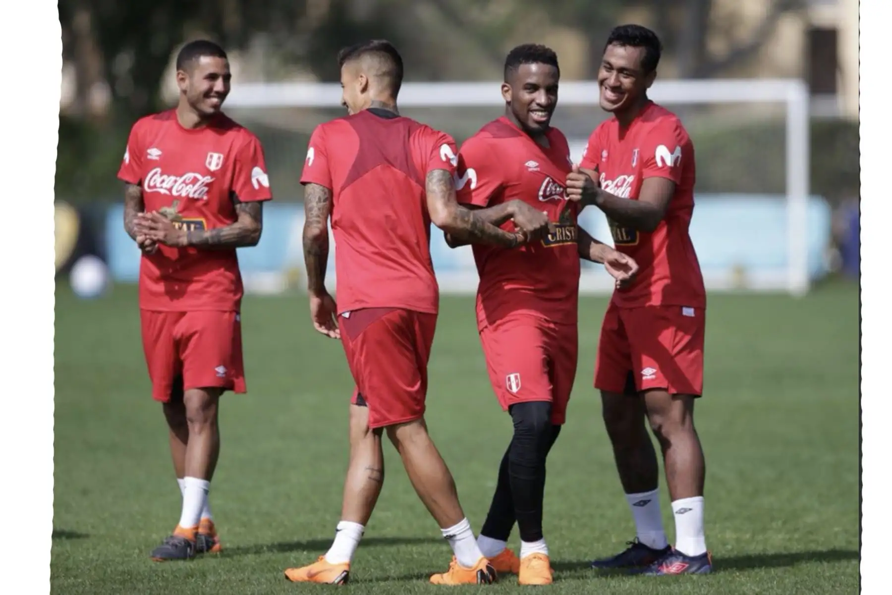 La selección peruana realizó su entrenamiento en Fort Lauderdale, Miami, bajo las órdenes del técnico Ricardo Gareca. Foto: ANDINA/Twiter FPF.