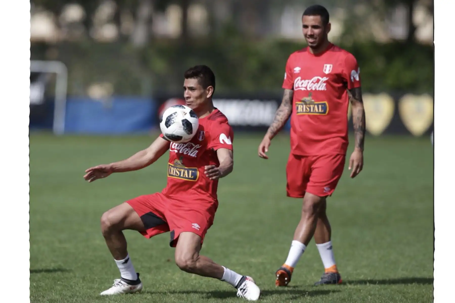 La selección peruana realizó su entrenamiento en Fort Lauderdale, Miami, bajo las órdenes del técnico Ricardo Gareca. Foto: ANDINA/Twiter FPF.