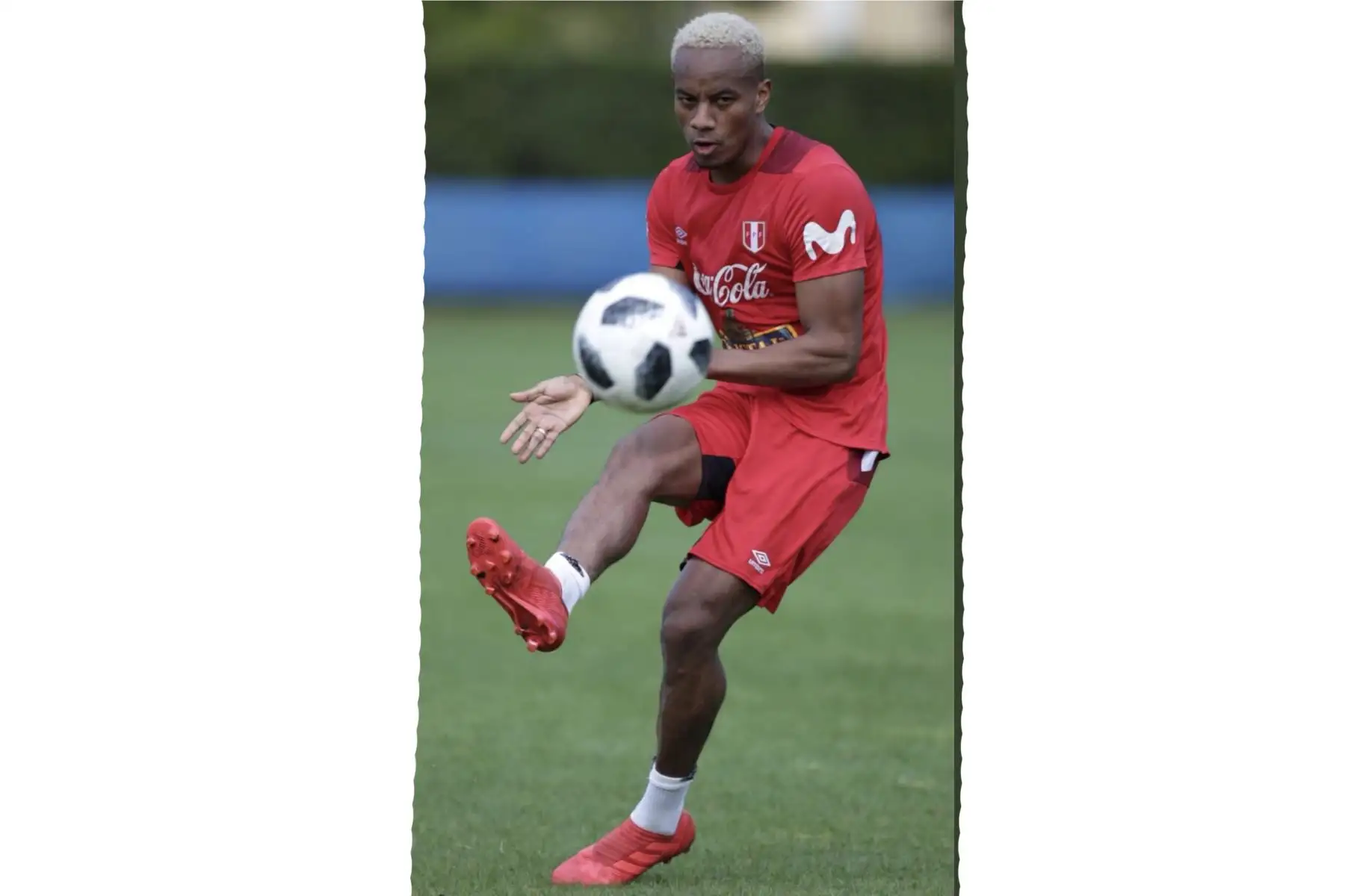 La selección peruana realizó su entrenamiento en Fort Lauderdale, Miami, bajo las órdenes del técnico Ricardo Gareca. Foto: ANDINA/Twiter FPF.