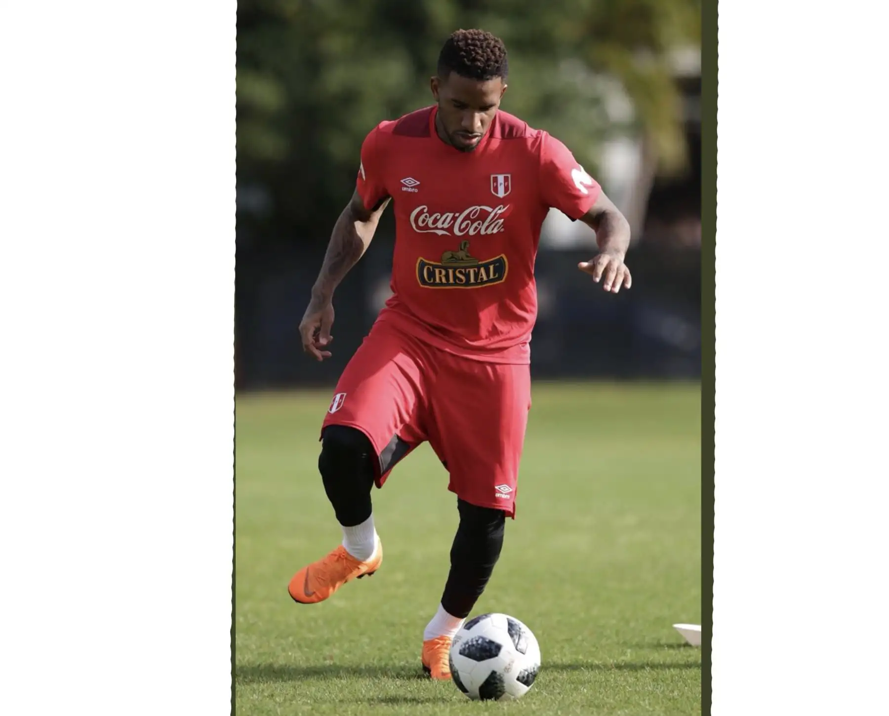 La selección peruana realizó su entrenamiento en Fort Lauderdale, Miami, bajo las órdenes del técnico Ricardo Gareca. Foto: ANDINA/Twiter FPF.