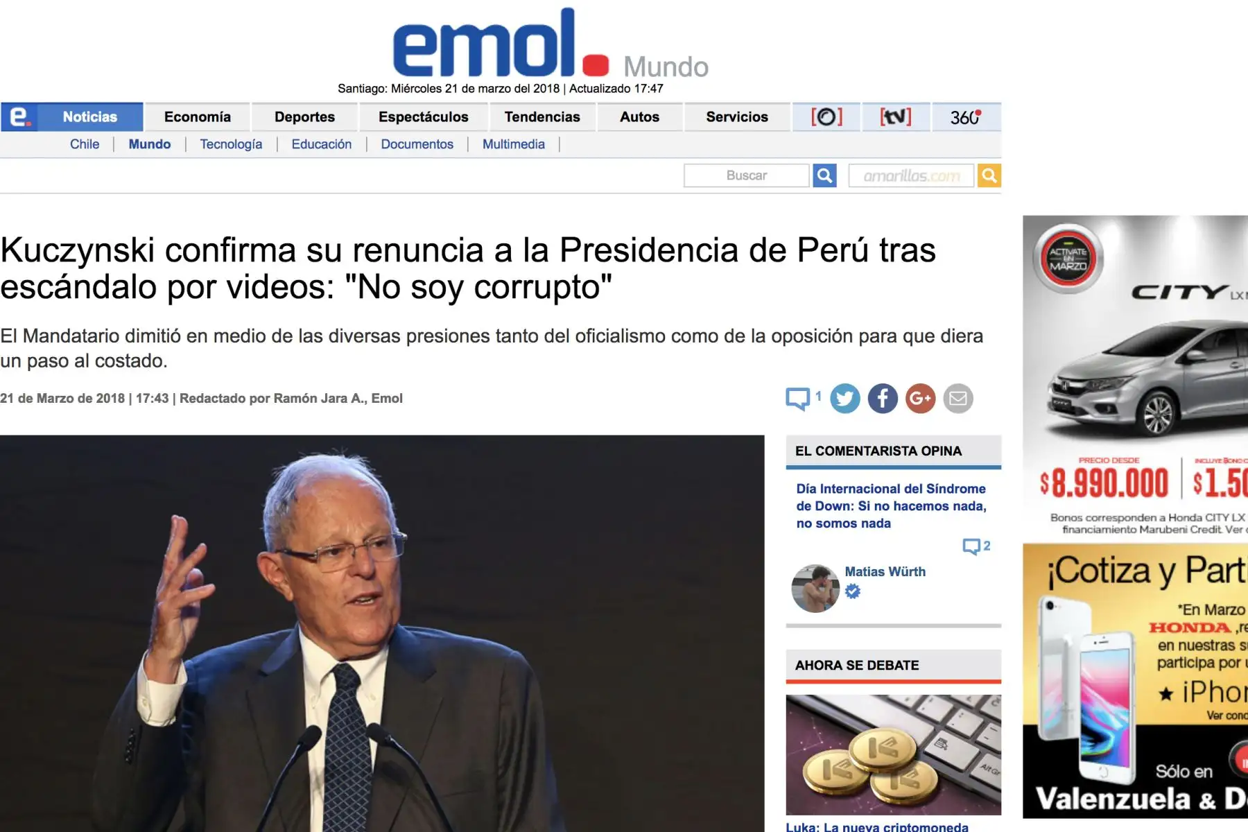 ANDINA/Difusión