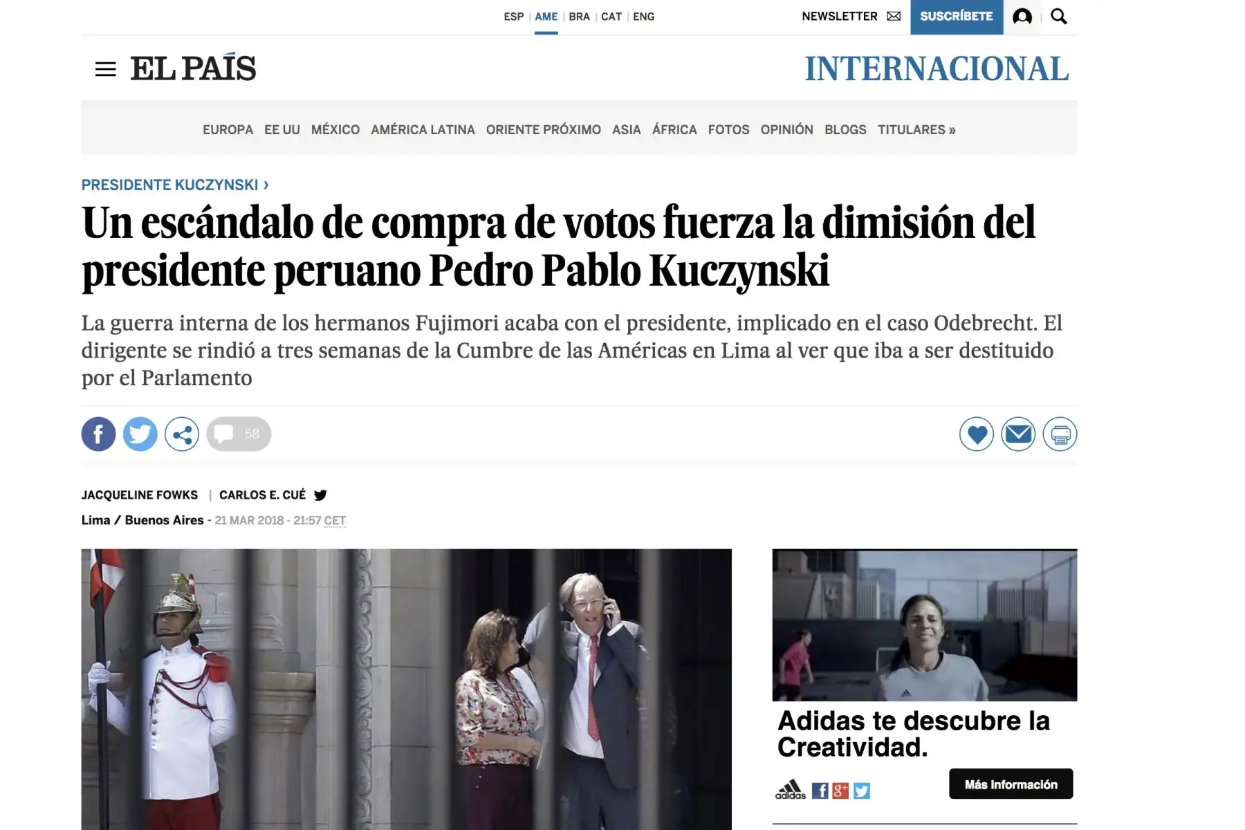 ANDINA/Difusión