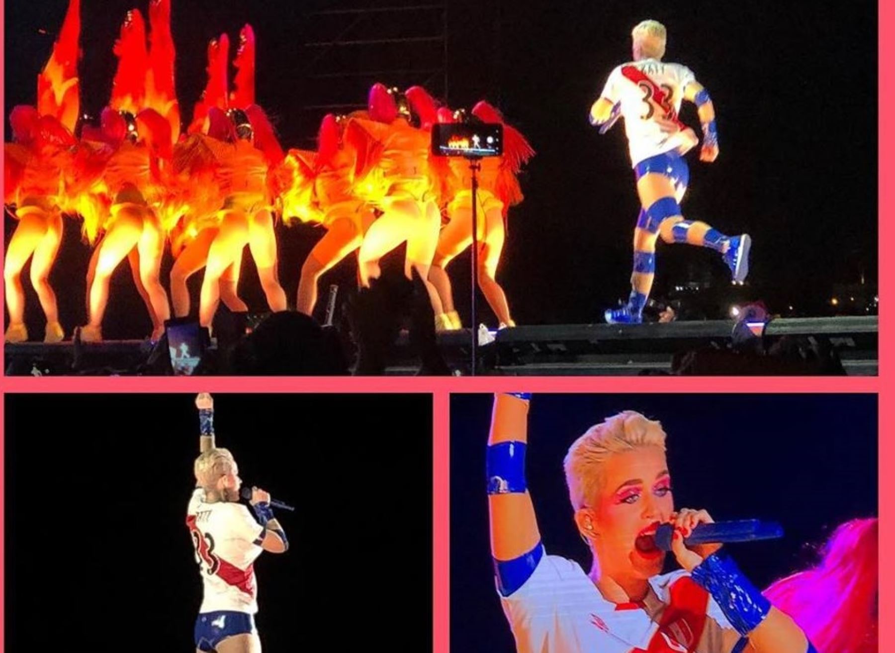 Katy Perry se mostró cálida con sus seguidores en su único show en Lima.
