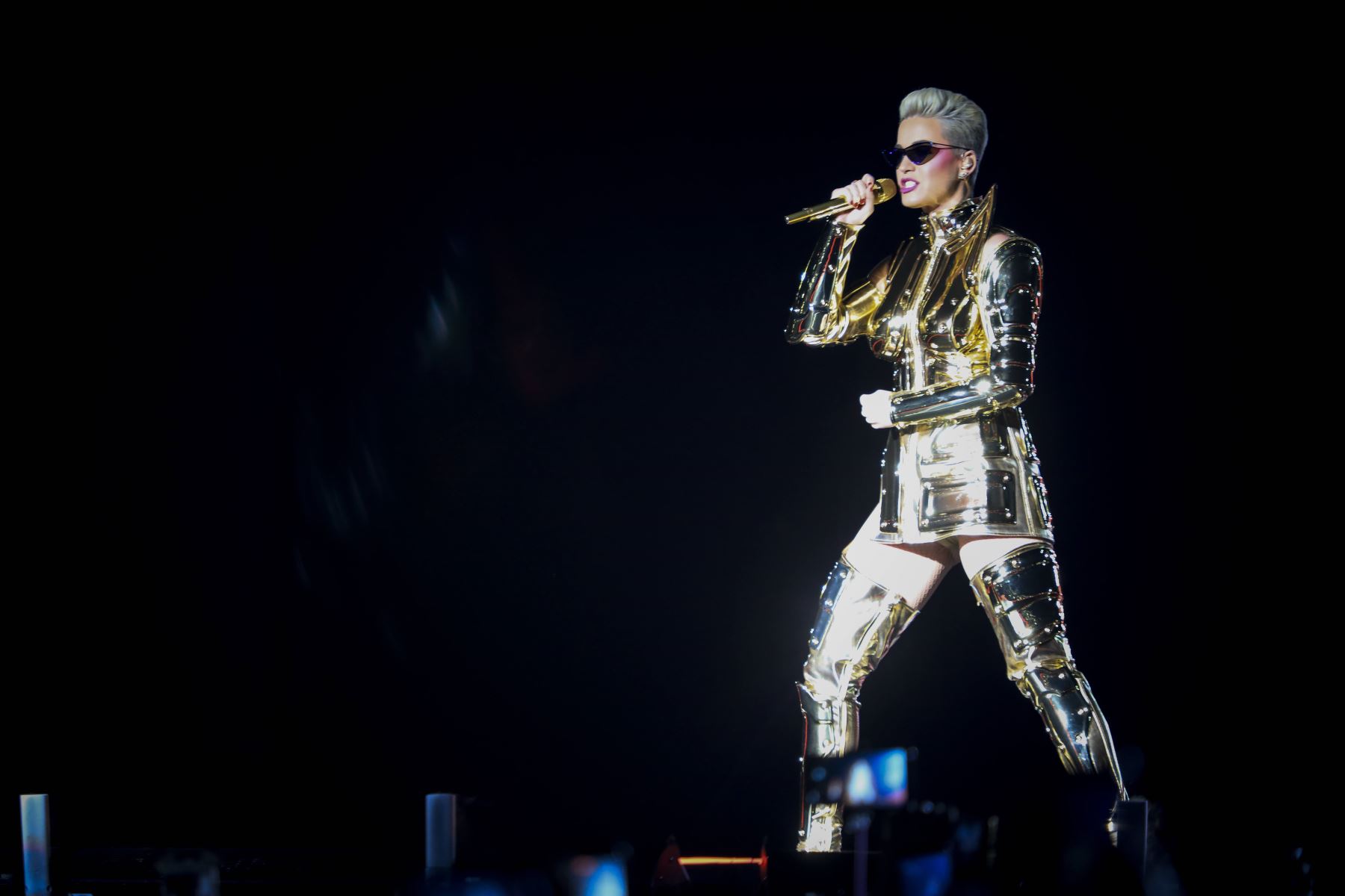 Katy Perry no dejó al azar ningún detalle en su show en Lima.