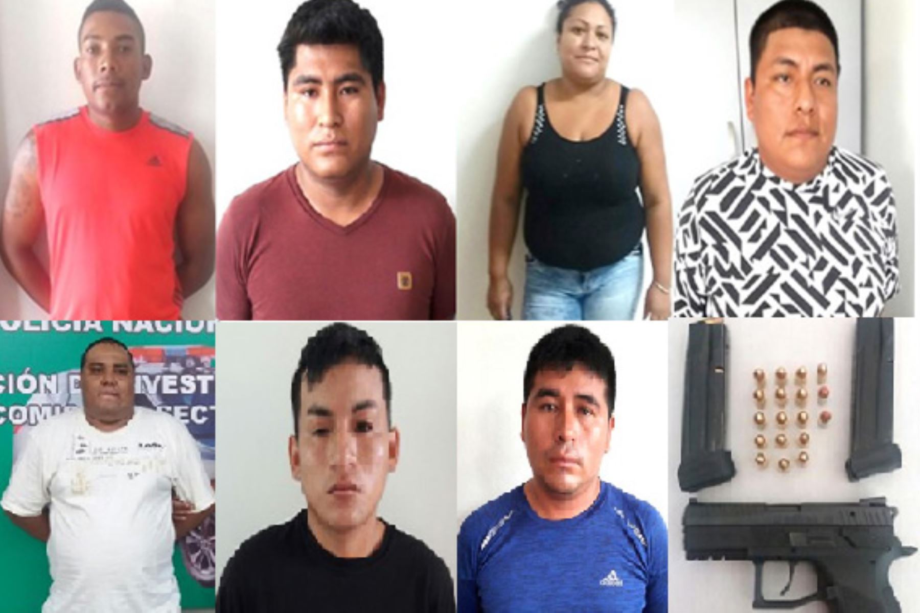 Gracias a acciones de Inteligencia, la Policía Nacional del Perú (PNP) capturó a siete presuntos integrantes de las bandas “Los Santos de Vistacha”, de Nasca, y “La Banda del Cholo Montoya”, de Ica, cuando ambas agrupaciones se enfrentaban con armas de fuego.
