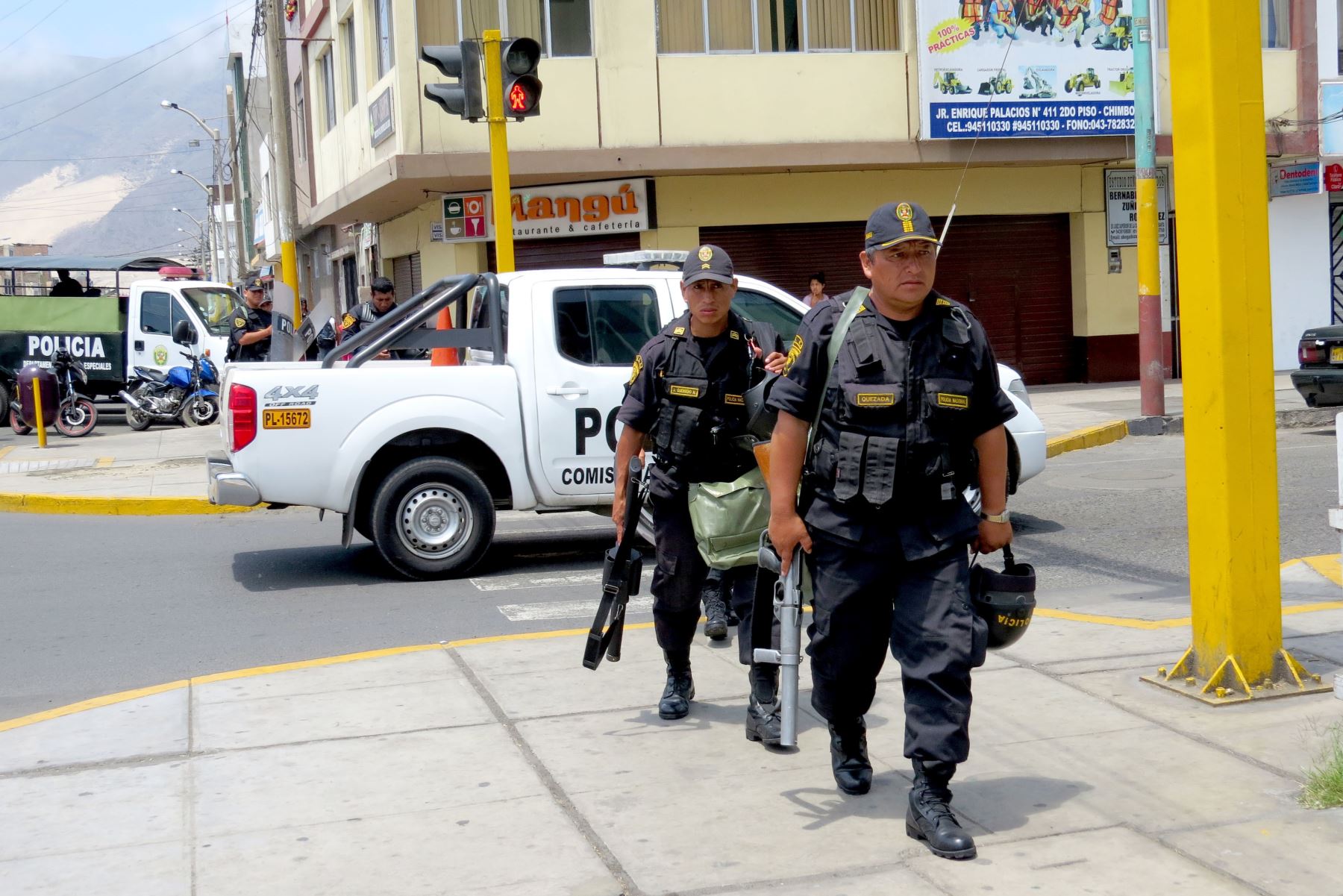 Policía movilizará 2,000 agentes en Chimbote por Semana Santa. ANDINA