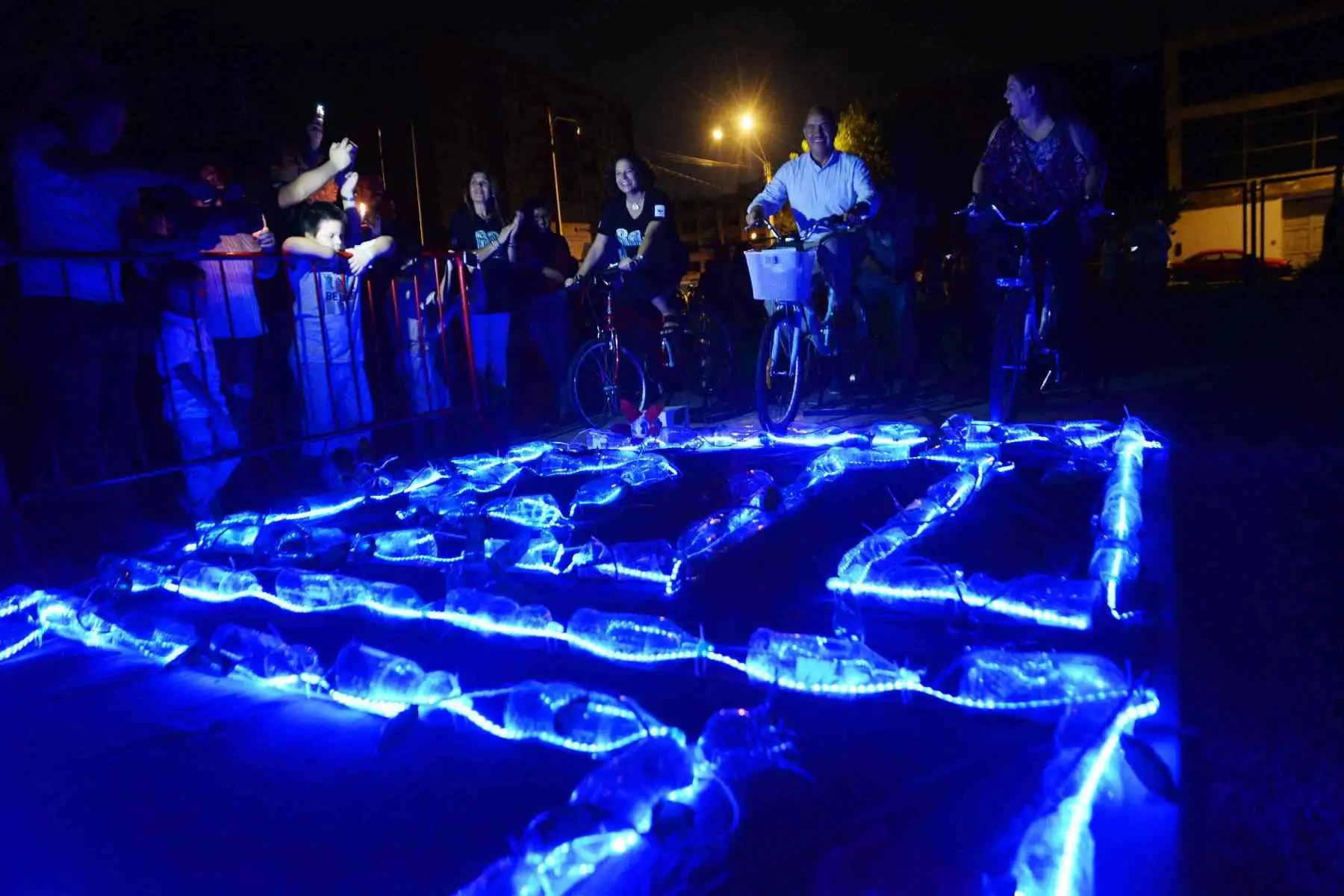 Santiago de Surco celebra esta noche la Hora del Planeta. Foto: ANDINA/Difusión.