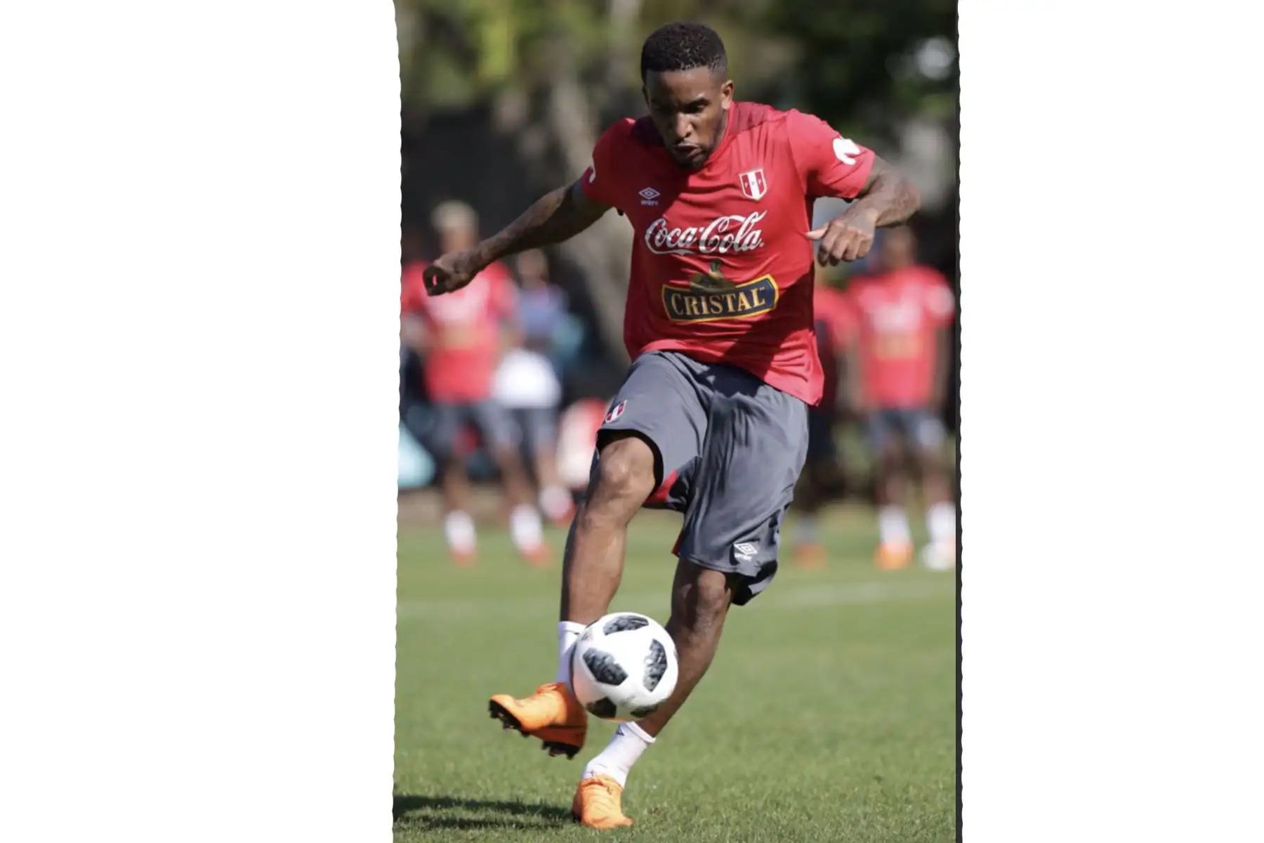 Postales del partido de practica , que realizo la Selección peruana para enfrentar a Islandia.Foto:ANDINA/Twiter FPF