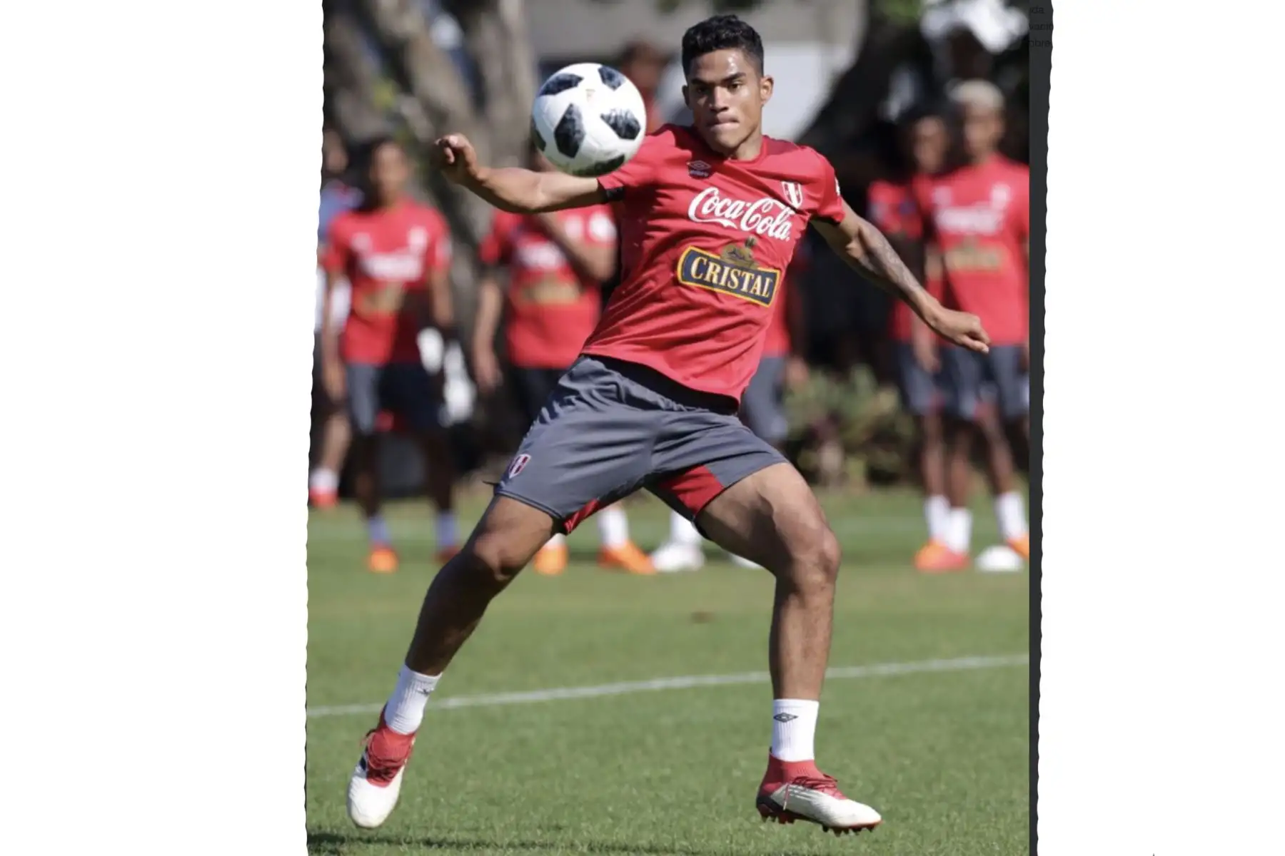 Postales del partido de practica , que realizo la Selección peruana para enfrentar a Islandia.Foto:ANDINA/Twiter FPF