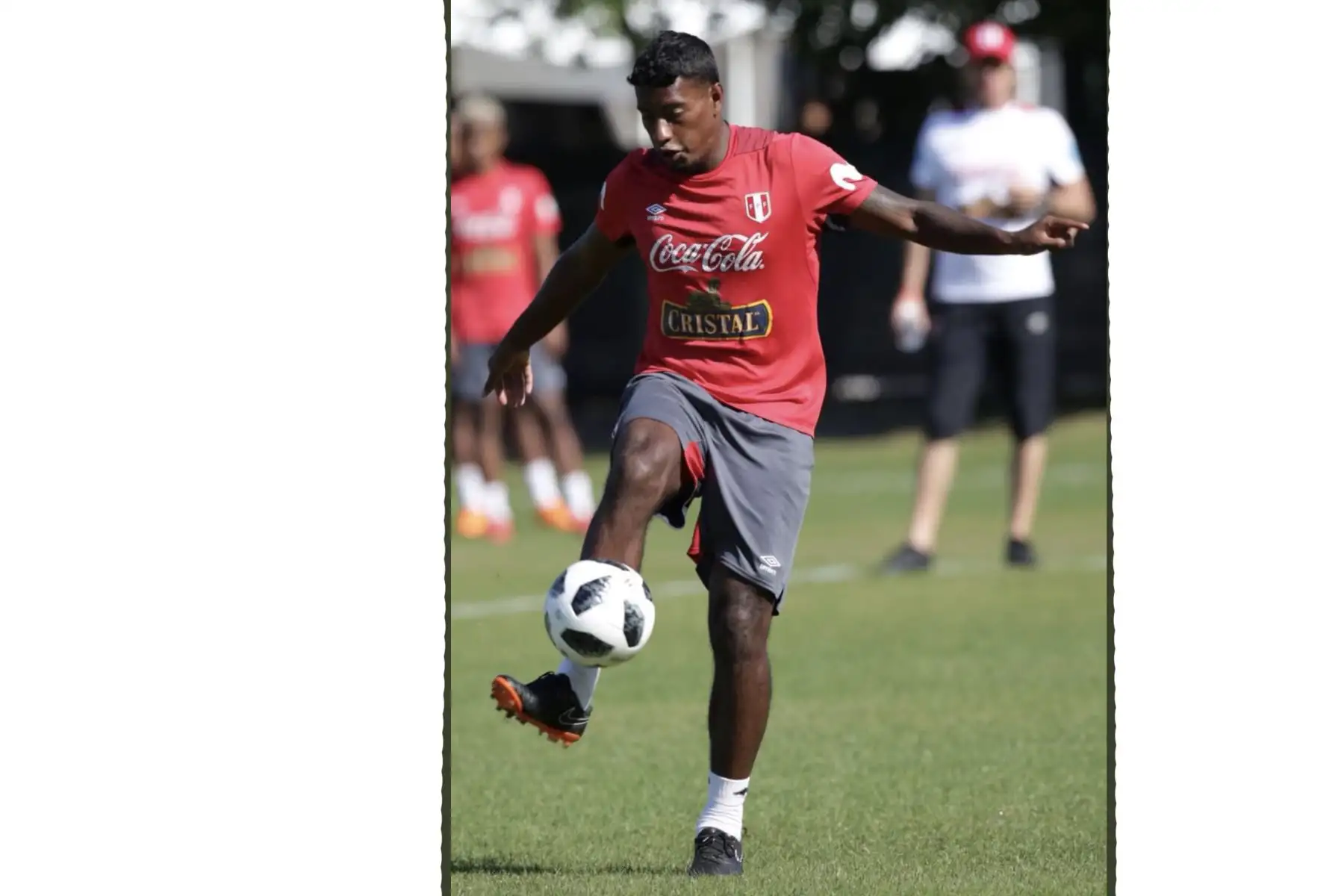 Postales del partido de practica , que realizo la Selección peruana para enfrentar a Islandia.Foto:ANDINA/Twiter FPF
