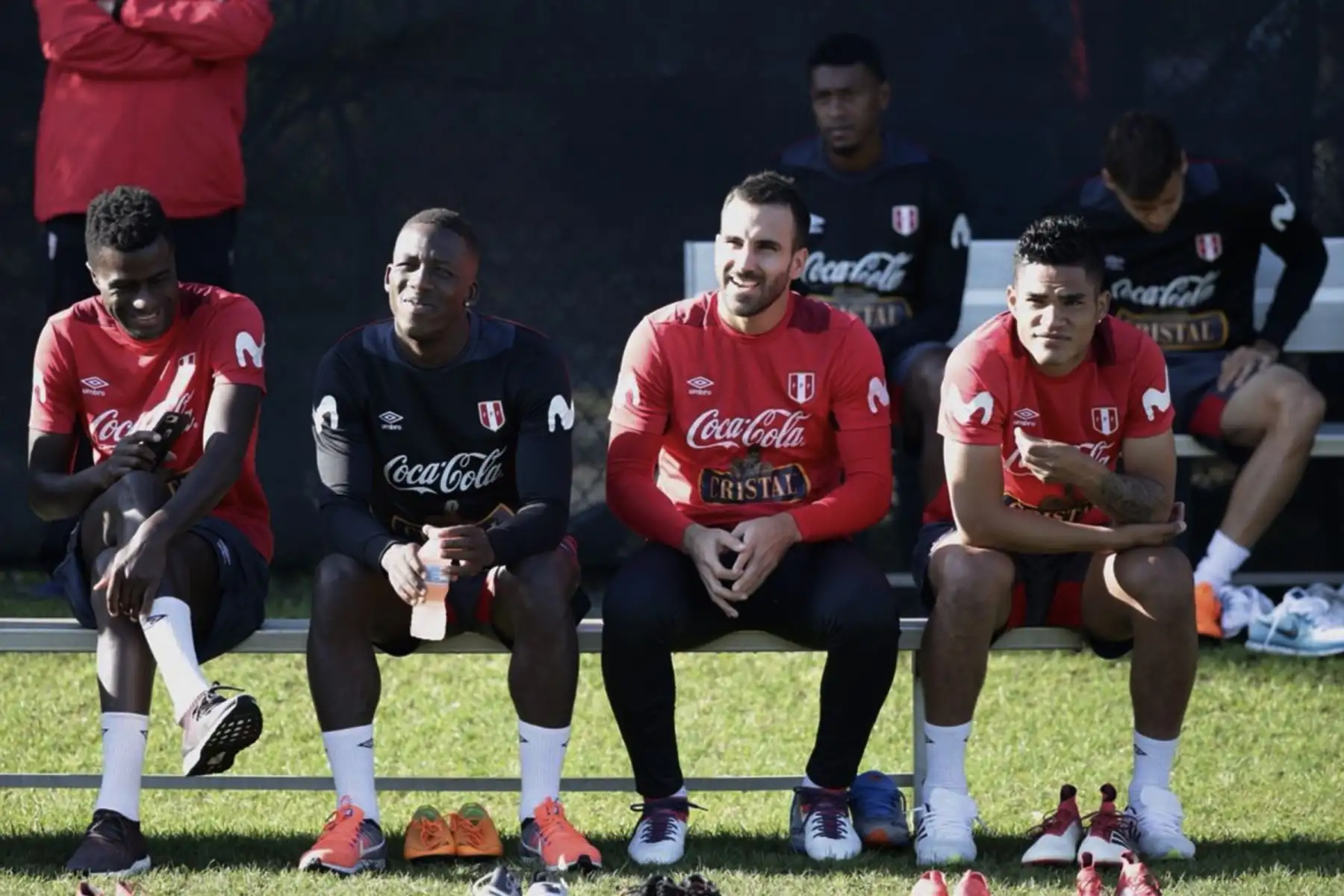 Postales del partido de practica , que realizo la Selección peruana para enfrentar a Islandia.Foto:ANDINA/Twiter FPF