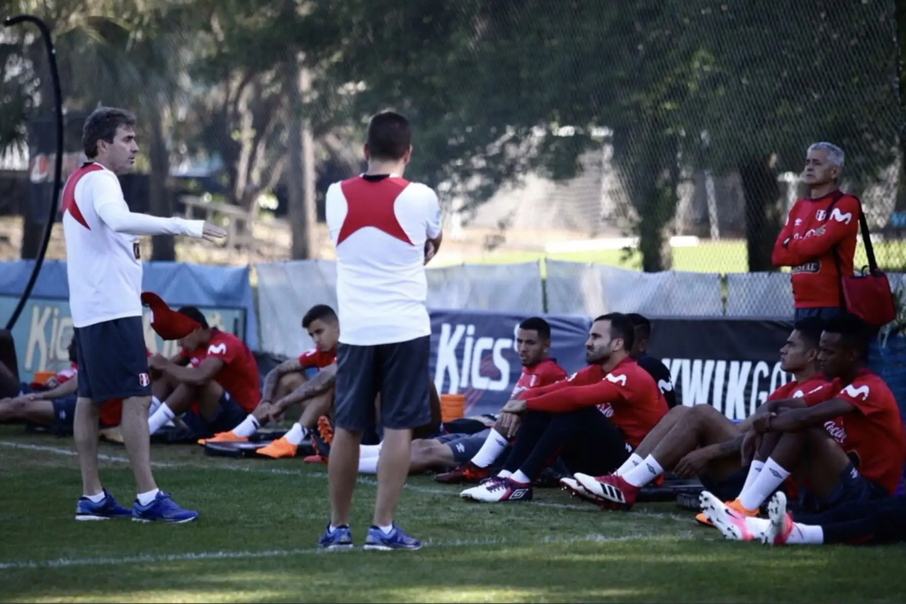 Postales del partido de practica , que realizo la Selección peruana para enfrentar a Islandia.Foto:ANDINA/Twiter FPF