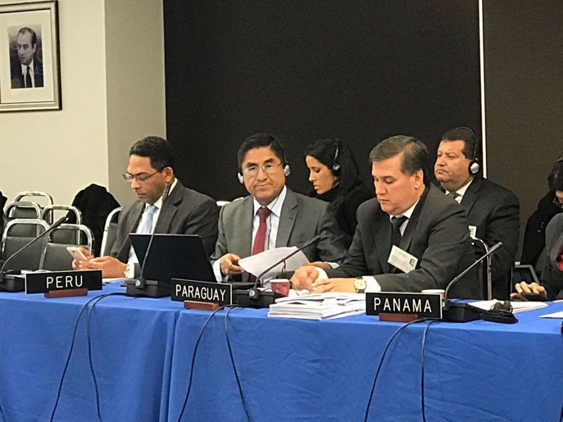Juez peruano expuso en Estados Unidos avances del Perú en materia anticorrupción