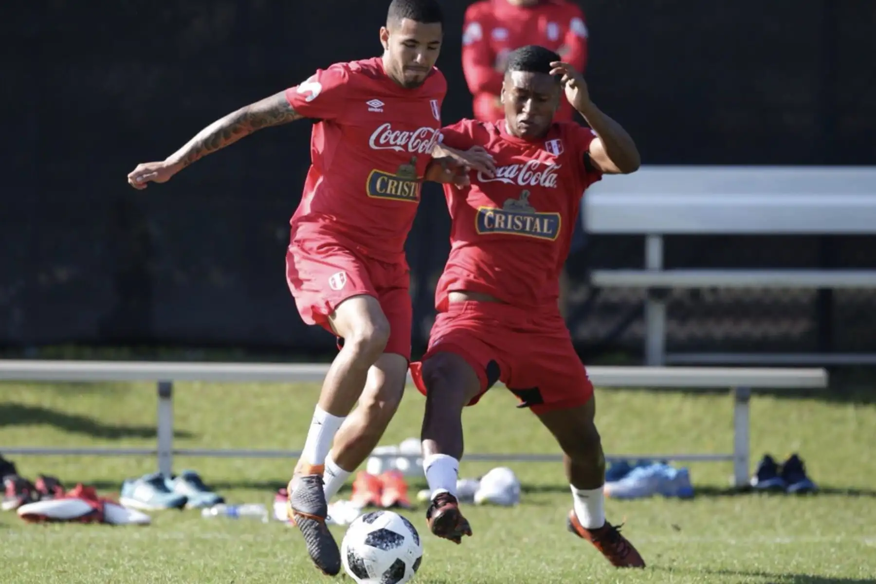 Entrenamiento de la Selección Peruana de Fútbol en Estados Unidos.Foto: Twitter/ FPF
