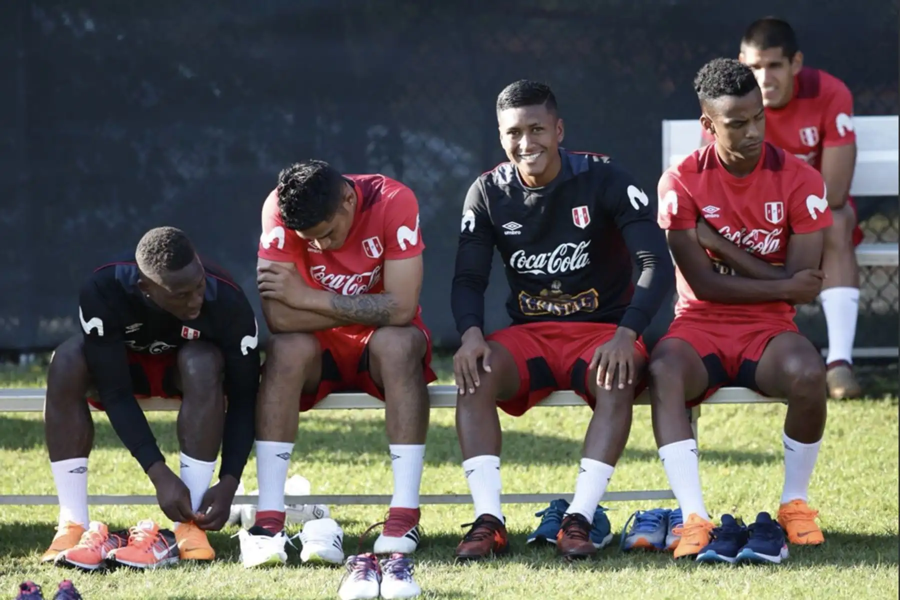 Entrenamiento de la Selección Peruana de Fútbol en Estados Unidos.Foto: Twitter/ FPF