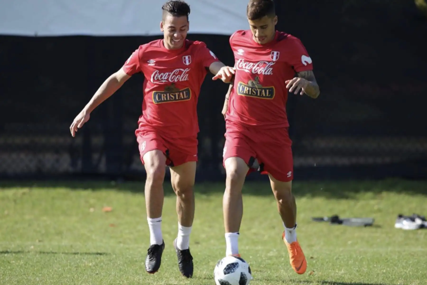 Entrenamiento de la Selección Peruana de Fútbol en Estados Unidos.Foto: Twitter/ FPF