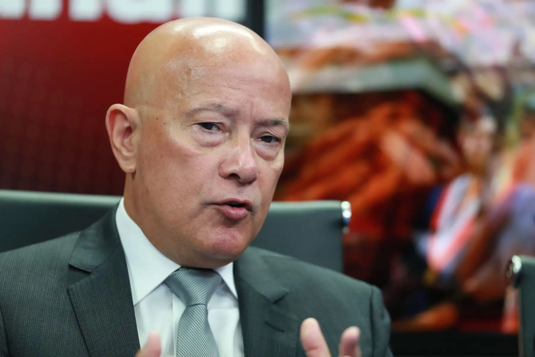 Presidente de la Cámara de Comercio de Lima (CCL). Foto: ANDINA/Carlos Lezama