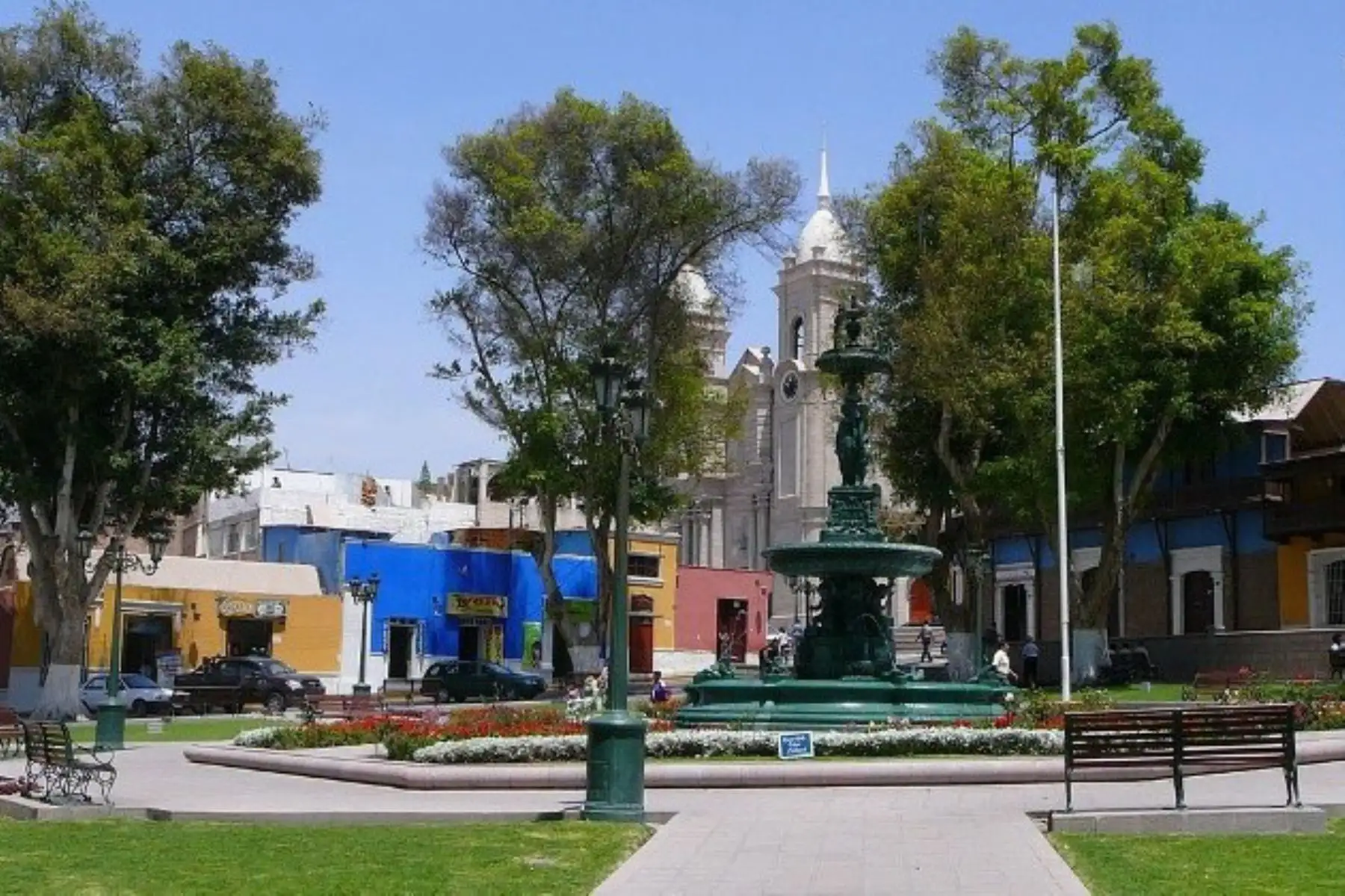 Plaza de Armas de Moquegua.Foto:  ANDINA/Difusión.