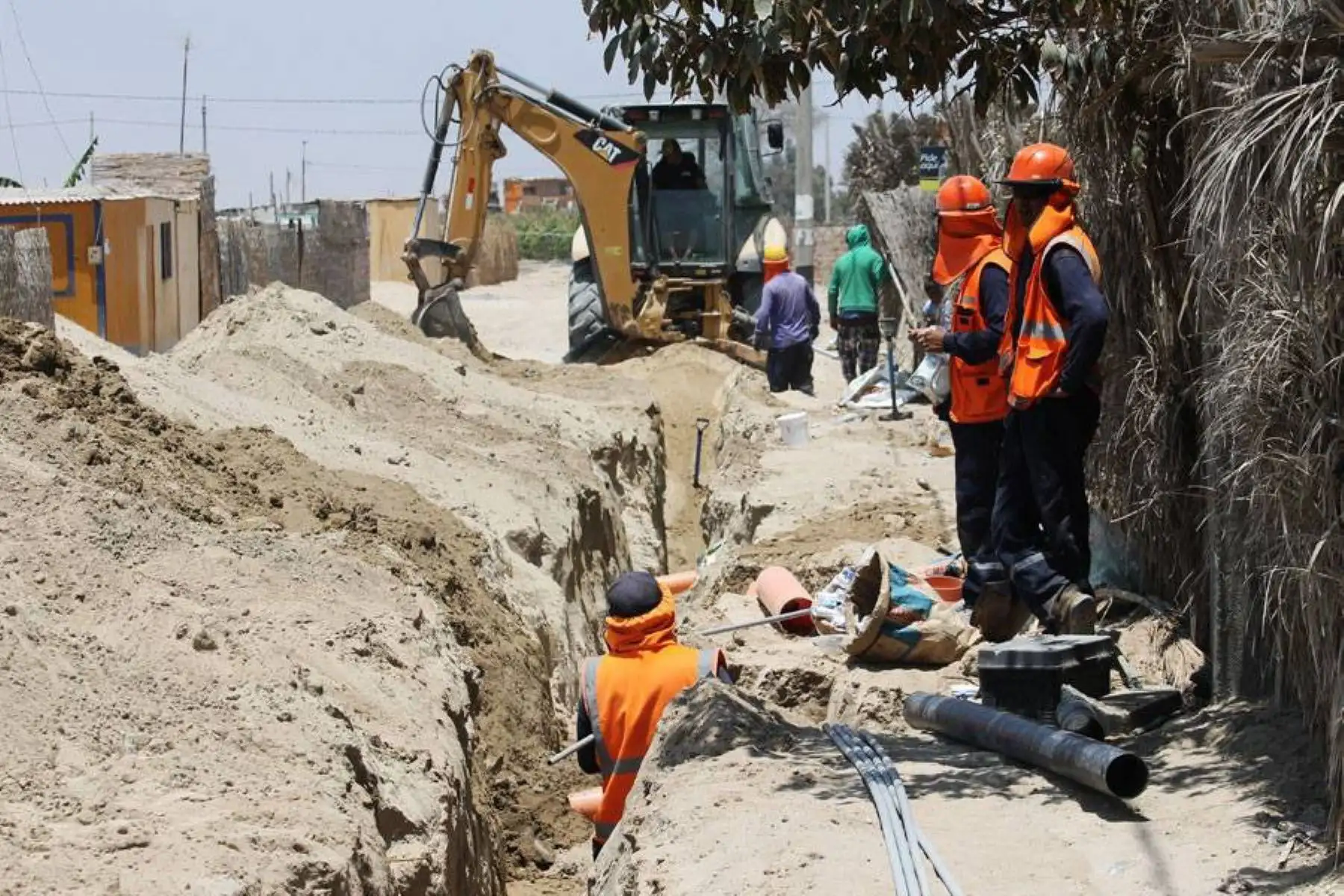 Nuevo sistema de agua beneficia a más de 1,000 personas en Paracas. ANDINA/Difusión