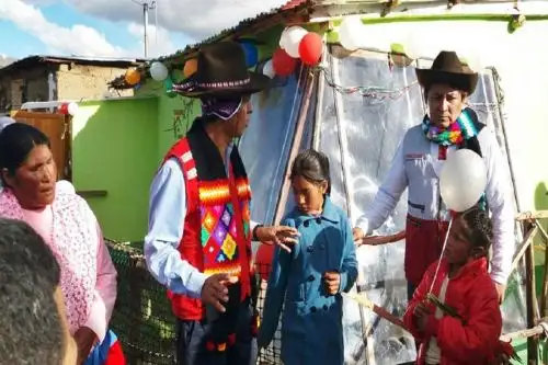 “Casitas calientes”  aseguran mejorar la calidad de vida de las familias porque protegen de las bajas temperaturas