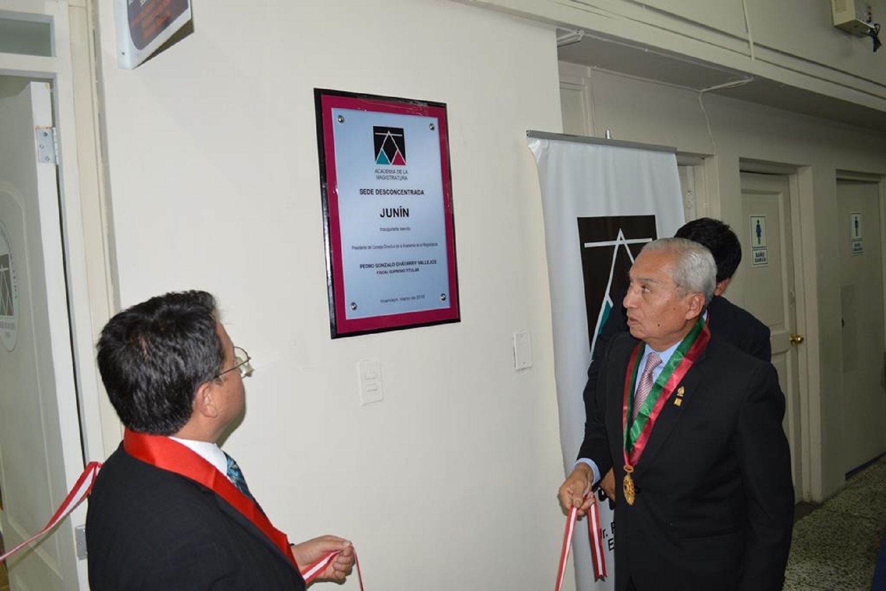 Academia de la Magistratura inauguró una nueva sede desconcertada en Junín.