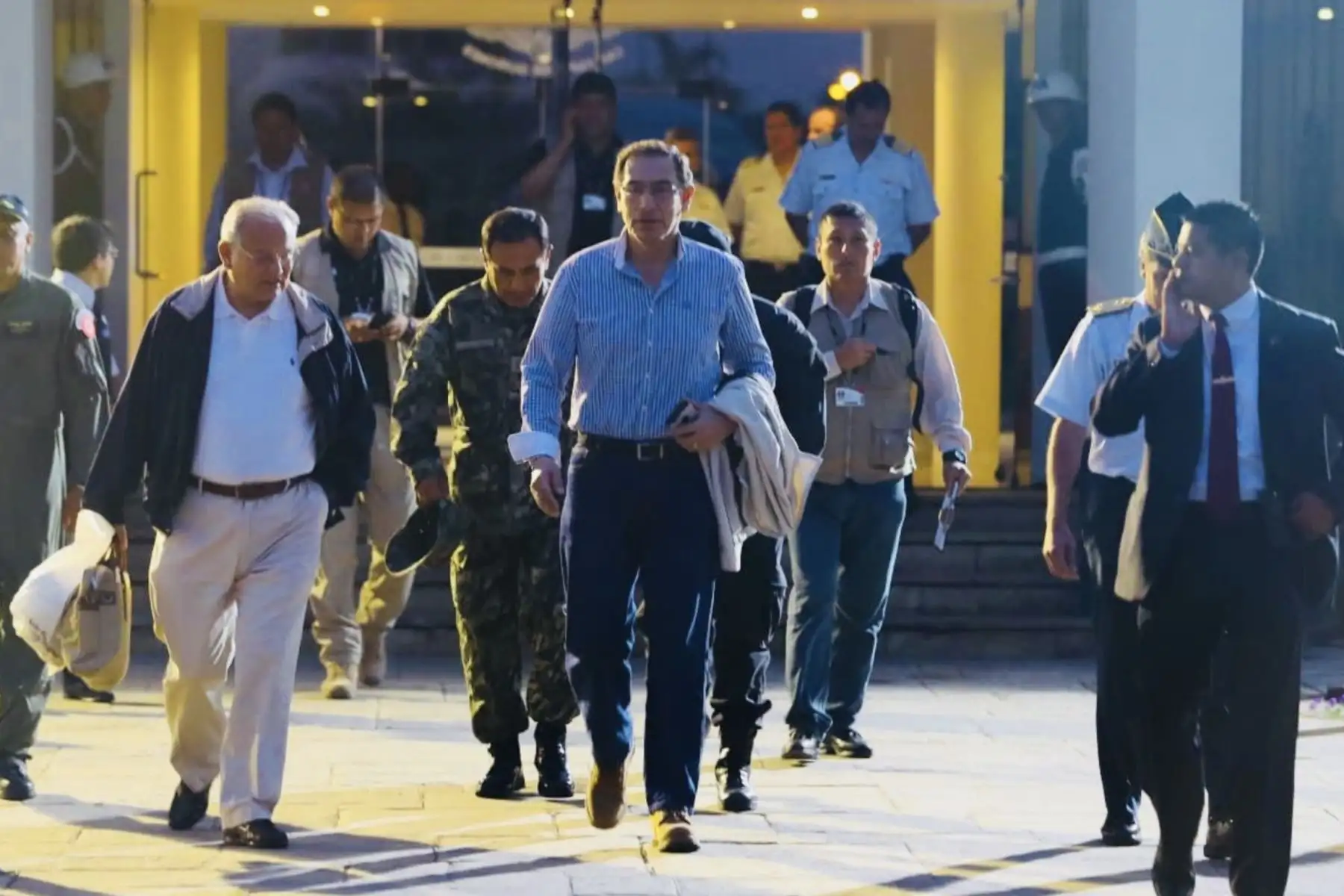 Presidente Vizcarra viaja a Piura para evaluar situación de damnificados. Foto: ANDINA/ Prensa Presidencia
