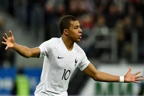 Mbappé tuvo brillante actuación ante los rusos