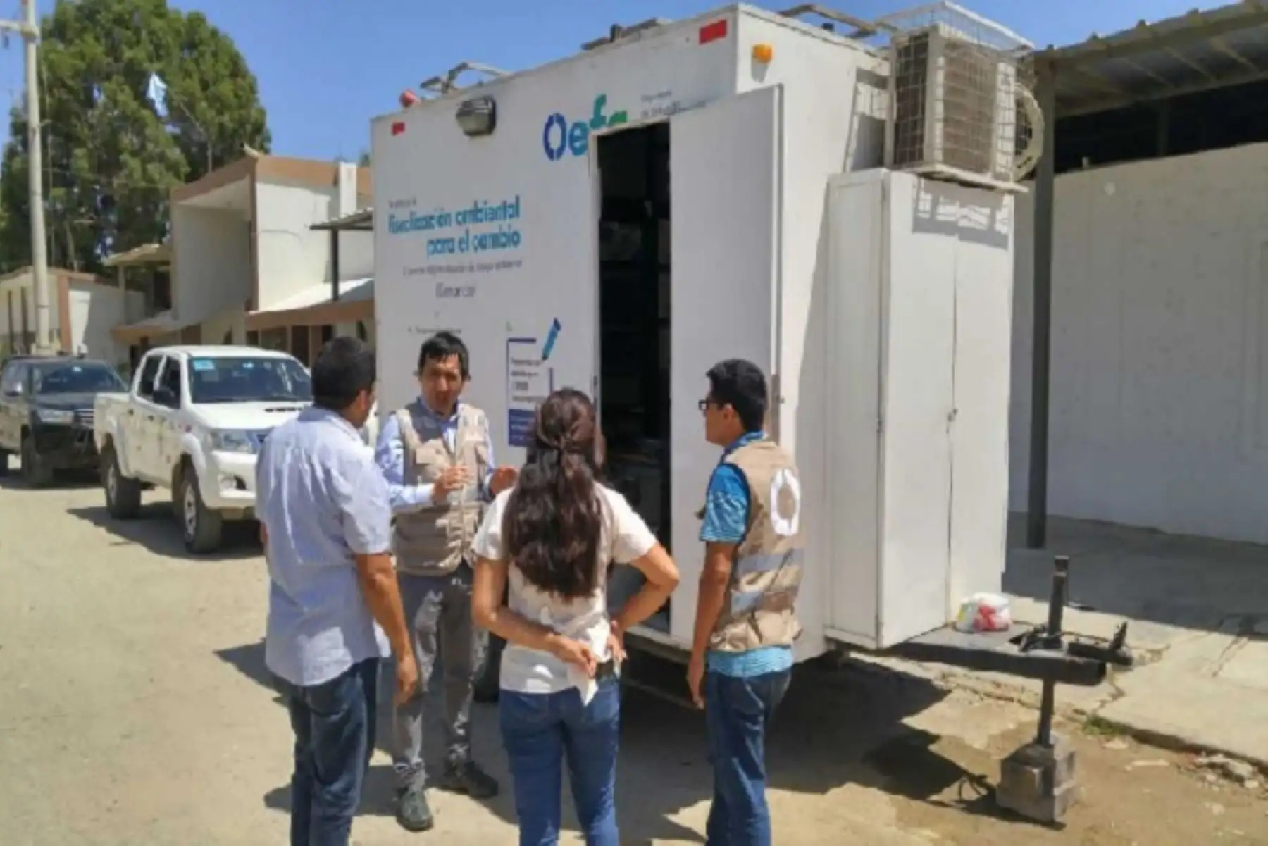 OEFA instaló en Talara unidad móvil de monitoreo de calidad del aire