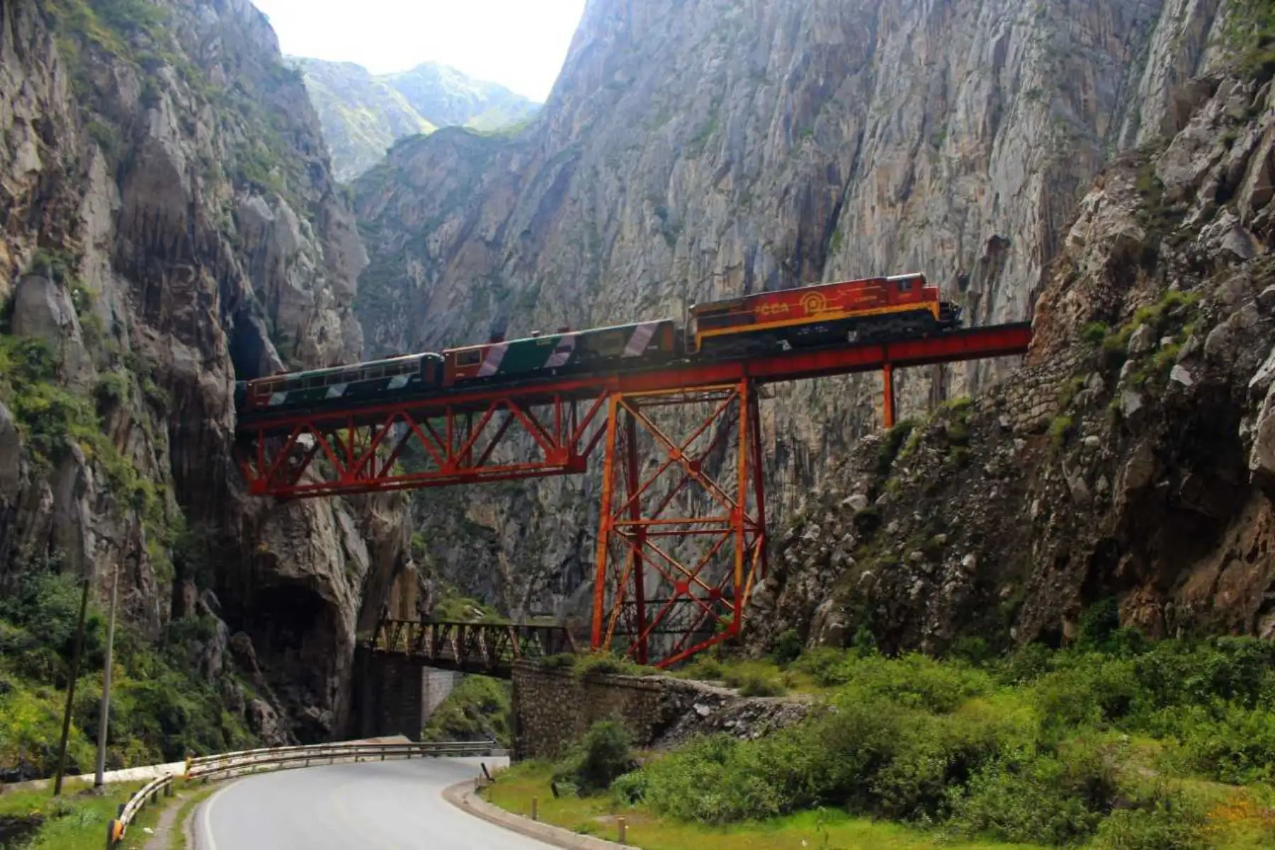 Ferrocarril Central del Perú. Foto: ANDINA/Difusión