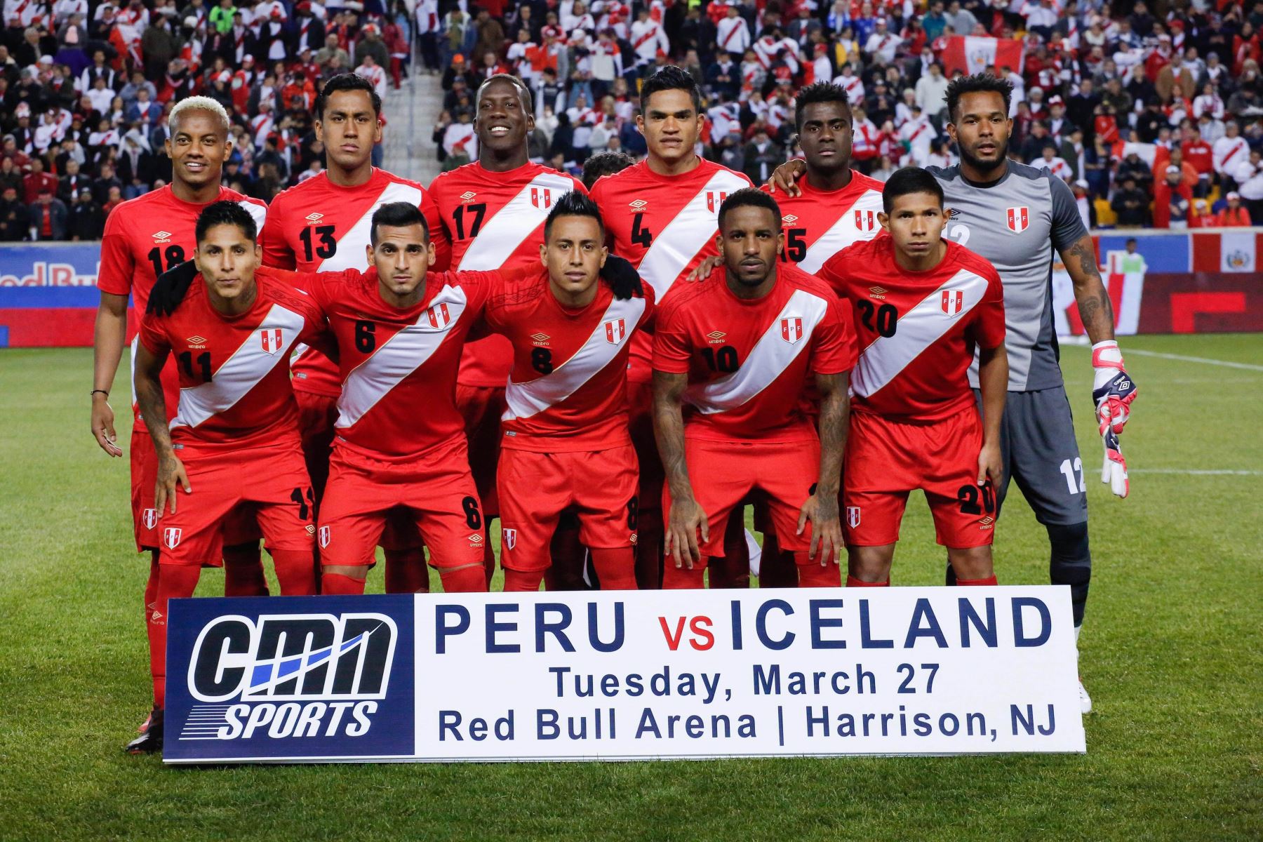 28/03/2018   Perú gana a Islandia 3 a 1. Foto: Efe.