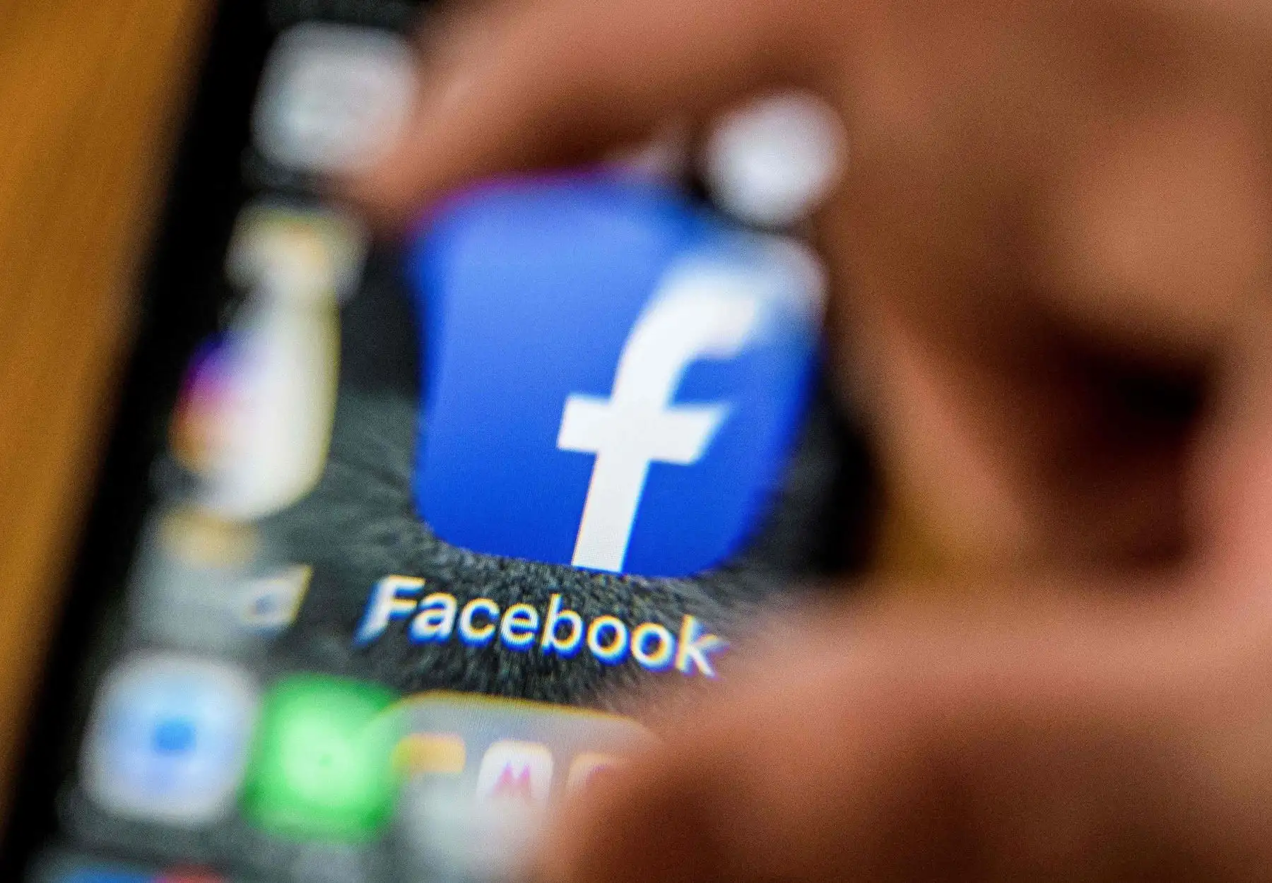 Logo de Facebook. Foto: AFP
