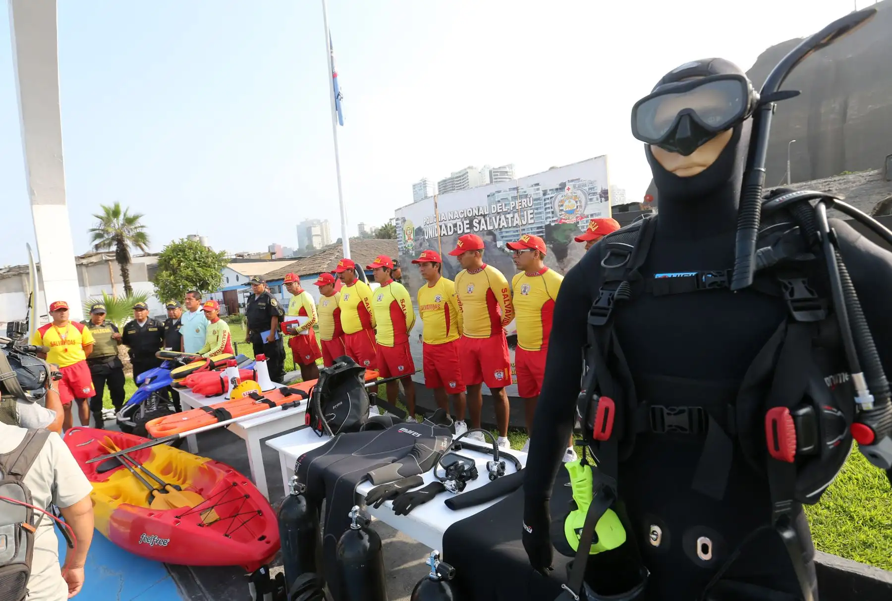 La Unidad de Salvataje de la Policía Nacional del Perú recuerda a los veraneantes que la temporada de verano 2018 culmina la primera semana de abril luego de la Semana Santa. Foto: ANDINA/Norman Córdova