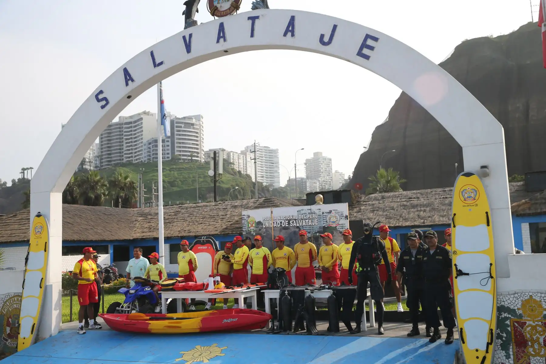 La Unidad de Salvataje de la Policía Nacional del Perú recuerda a los veraneantes que la temporada de verano 2018 culmina la primera semana de abril luego de la Semana Santa.Foto: ANDINA/Norman Córdova